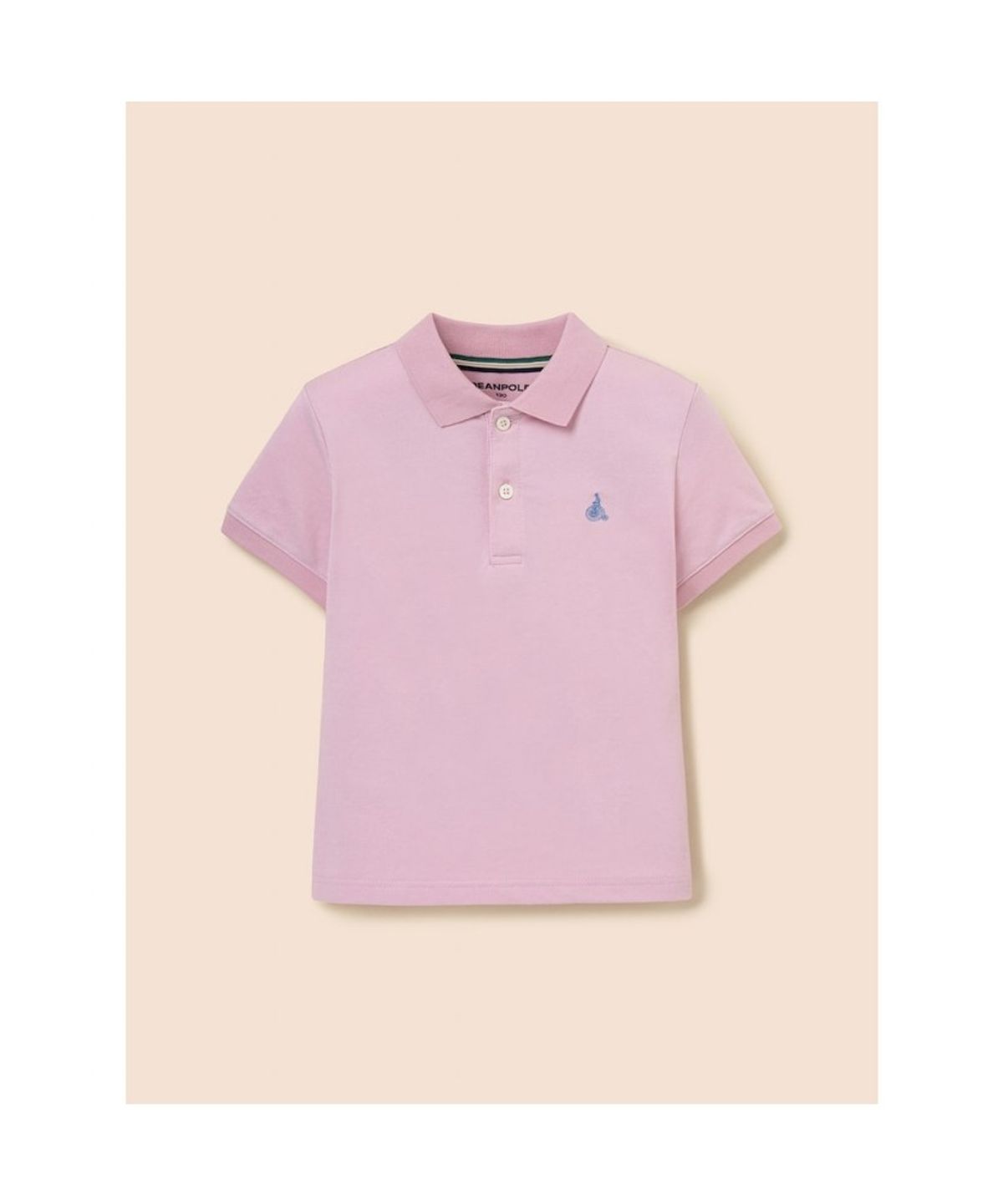 빈폴 키즈(BEANPOLE KIDS) [Essential] 피케 칼라 반소매 티셔츠  라이트 핑크 (BI6742UE3Y)