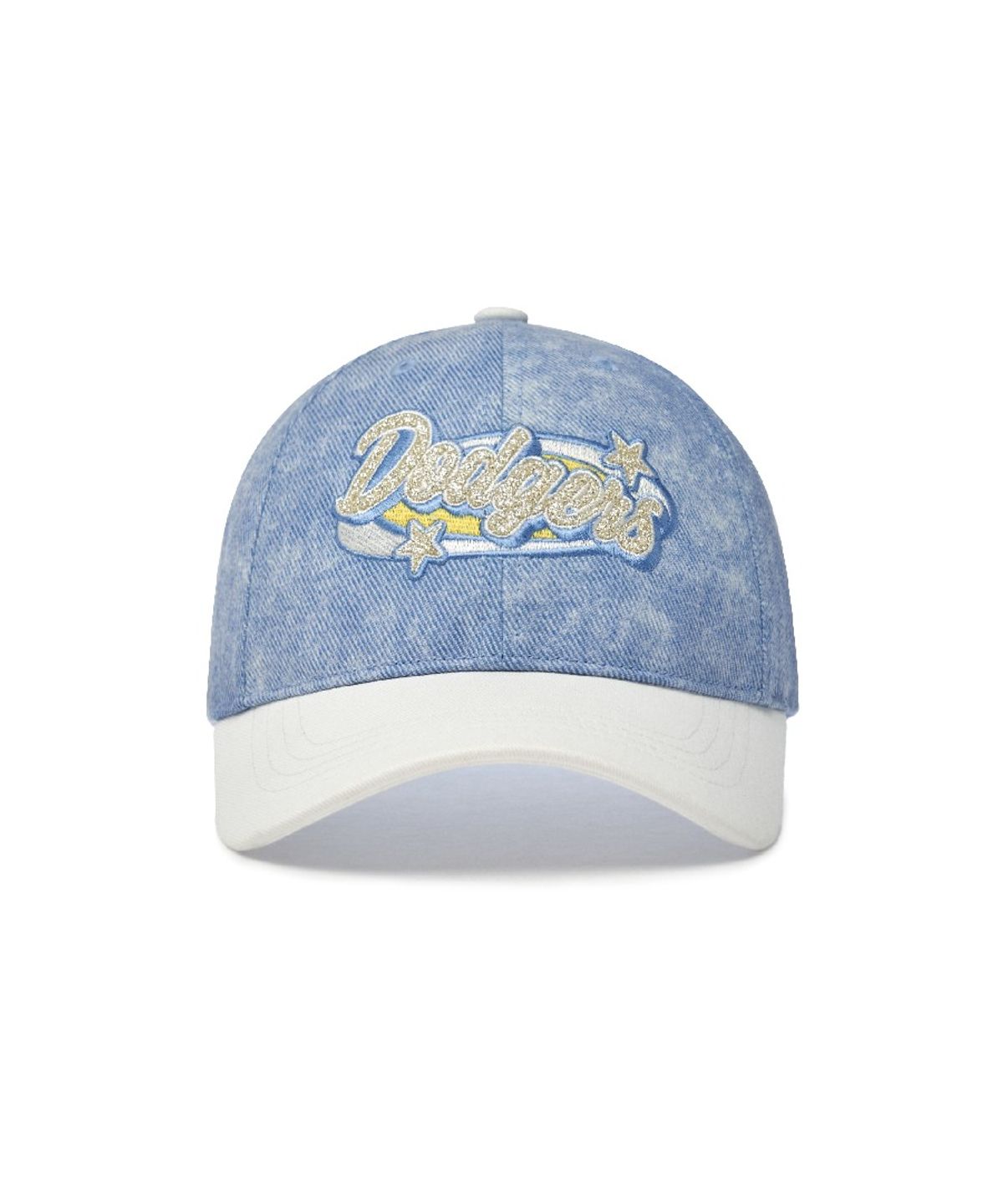엠엘비 키즈(MLB KIDS) 프리티 스타 여아 배색 볼캡 LA (L.Blue)
