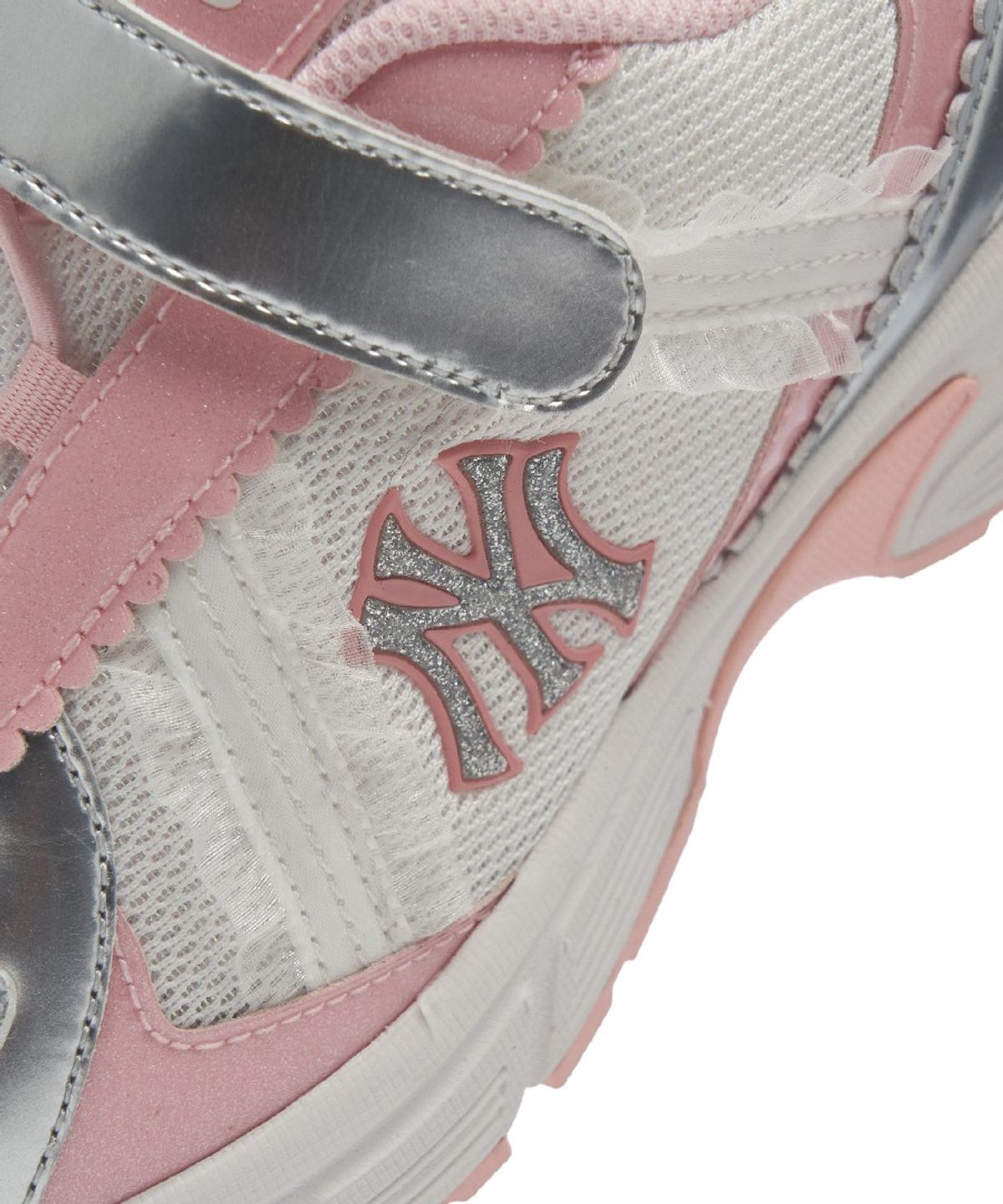 엠엘비 키즈(MLB KIDS) 트랙러너 걸즈 NY (Pink)