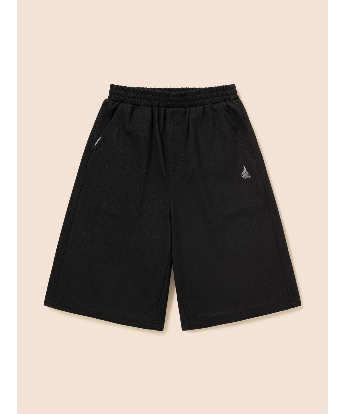 빈폴 키즈(BEANPOLE KIDS) 피케 버뮤다 팬츠  블랙 (BI6725U015)
