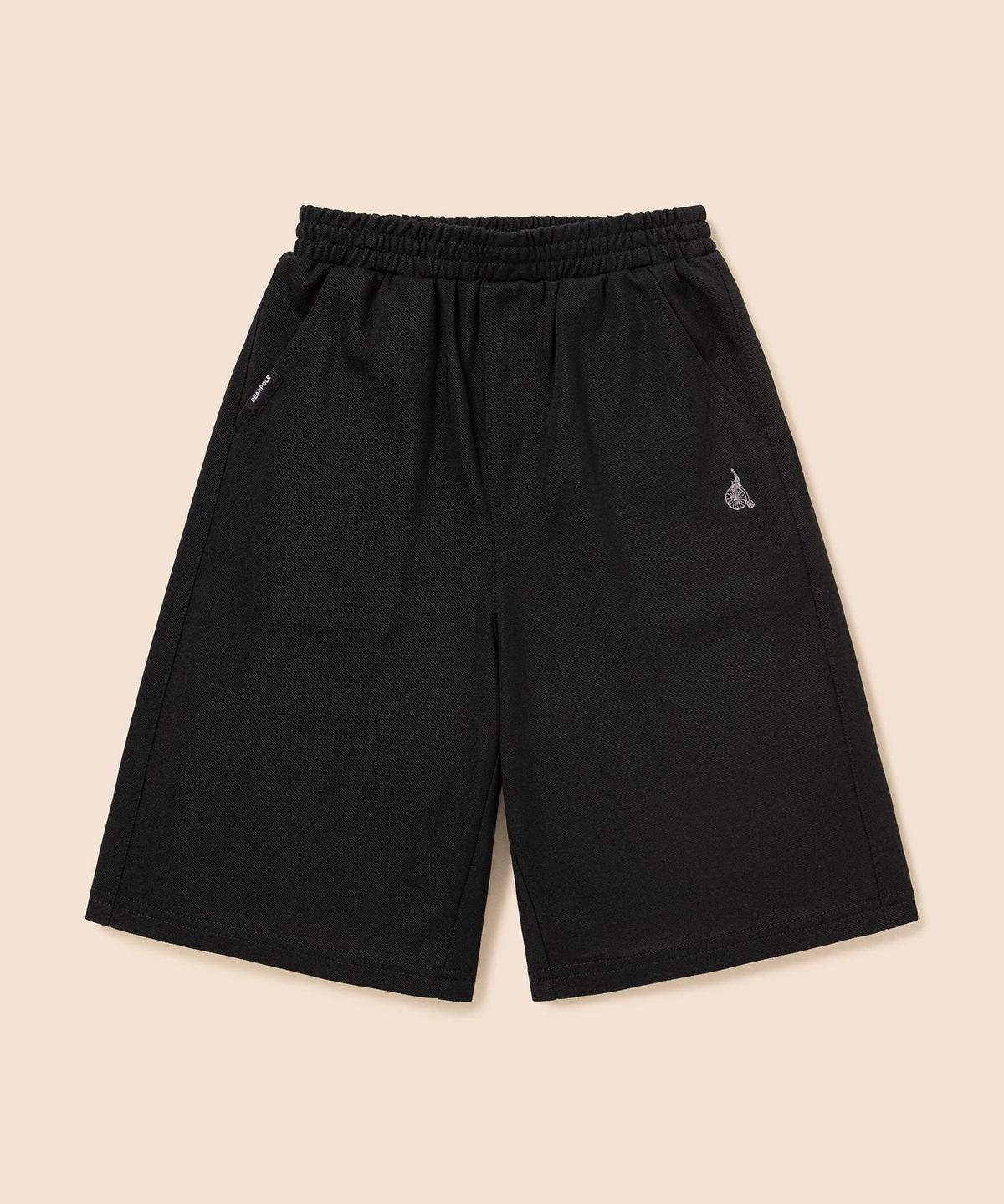 빈폴 키즈(BEANPOLE KIDS) 피케 버뮤다 팬츠  블랙 (BI6725U015)