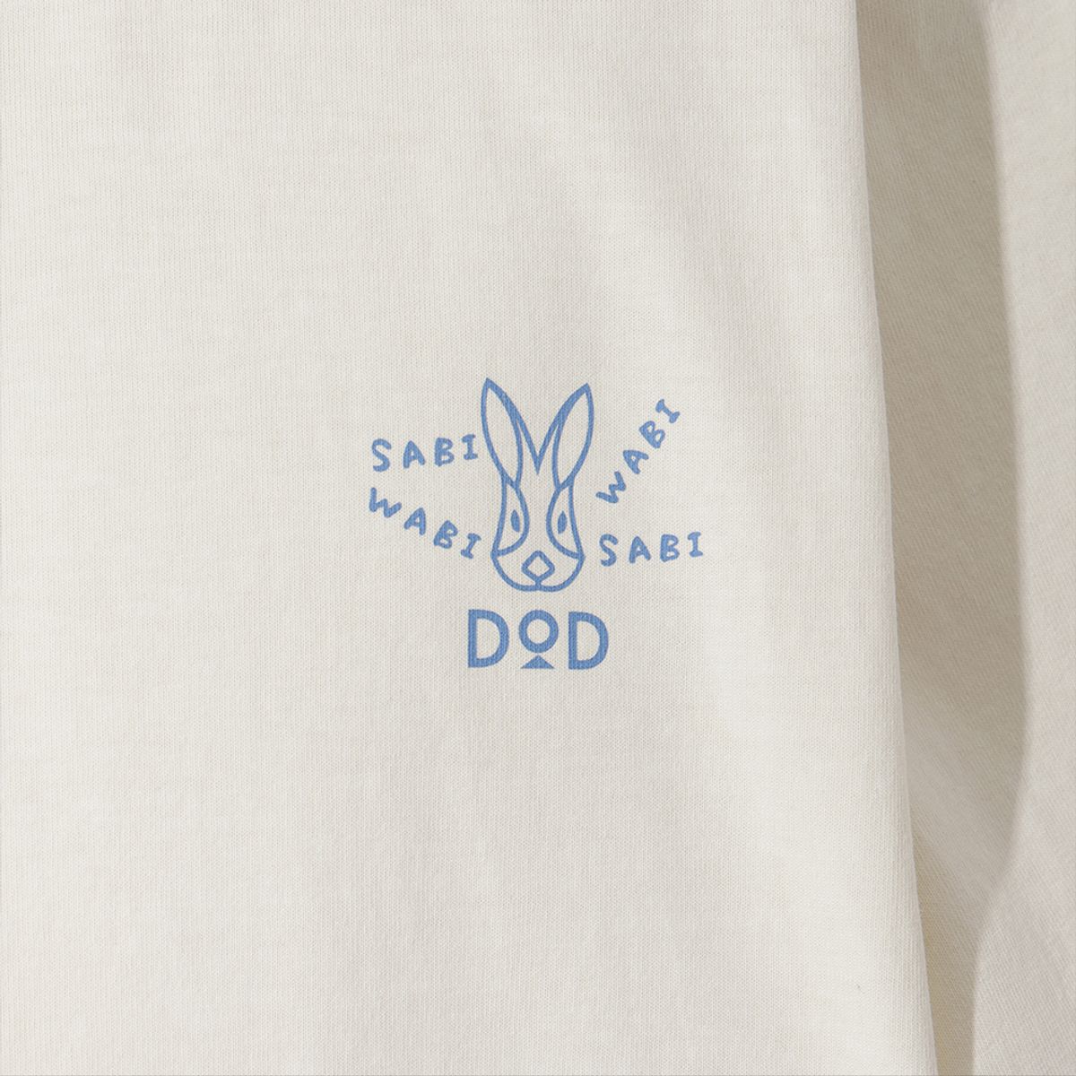 디오디(DOD) 래빗 워싱 반팔 티셔츠(OFF WHITE 2)