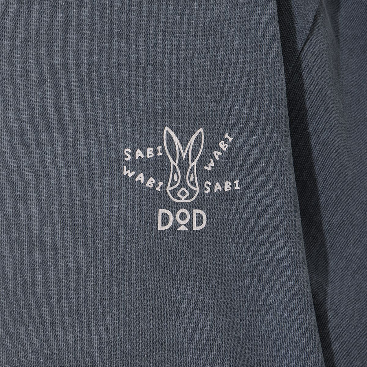 디오디(DOD) 래빗 워싱 반팔 티셔츠(NAVY)