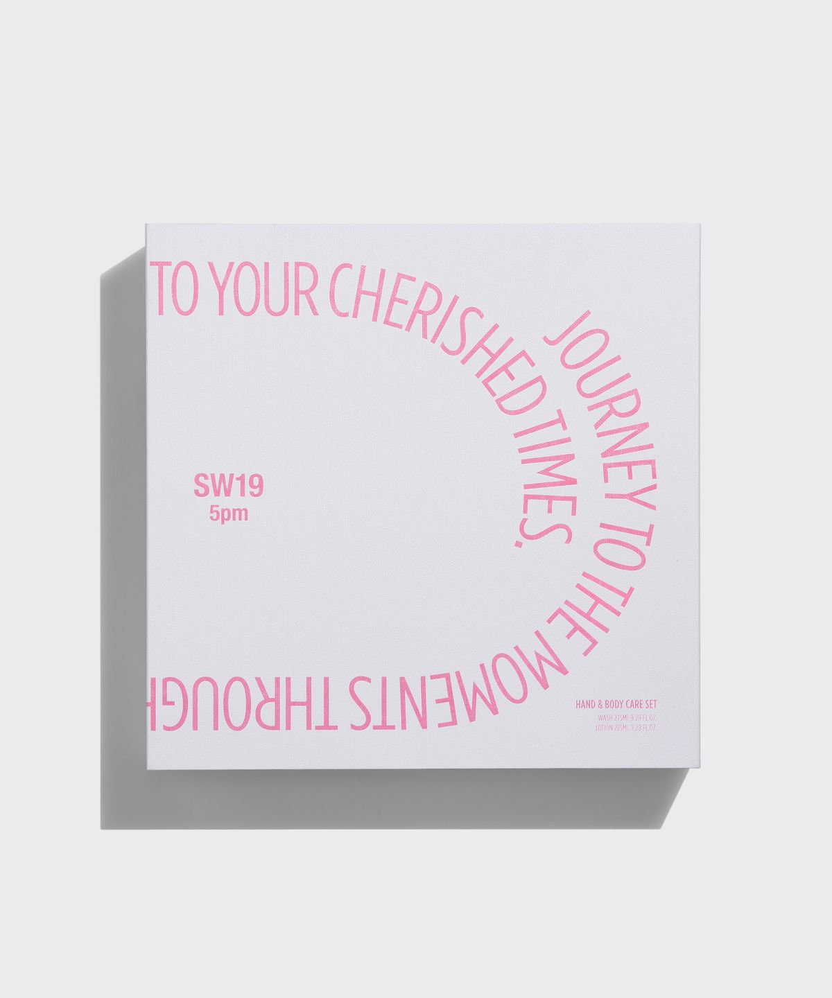 에스더블유나인틴(SW19) 5pm HAND & BODY CARE SET