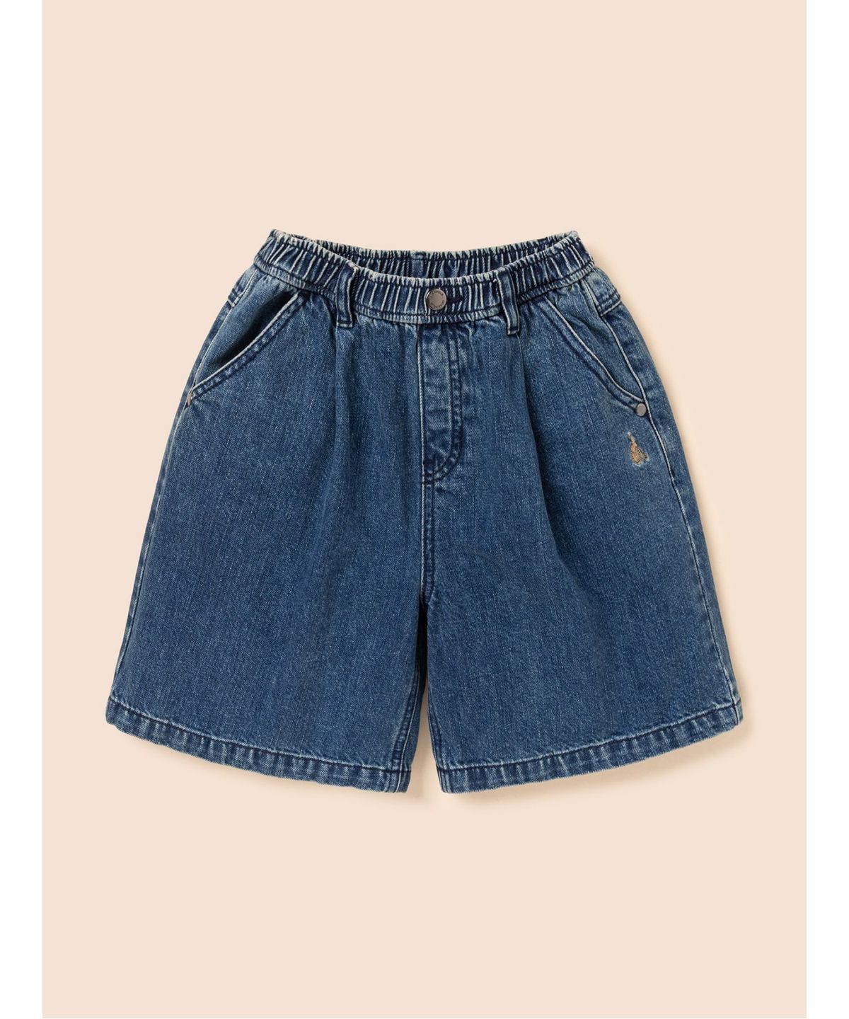 빈폴 키즈(BEANPOLE KIDS) 데님 반바지  네이비 (BI6725U91R)