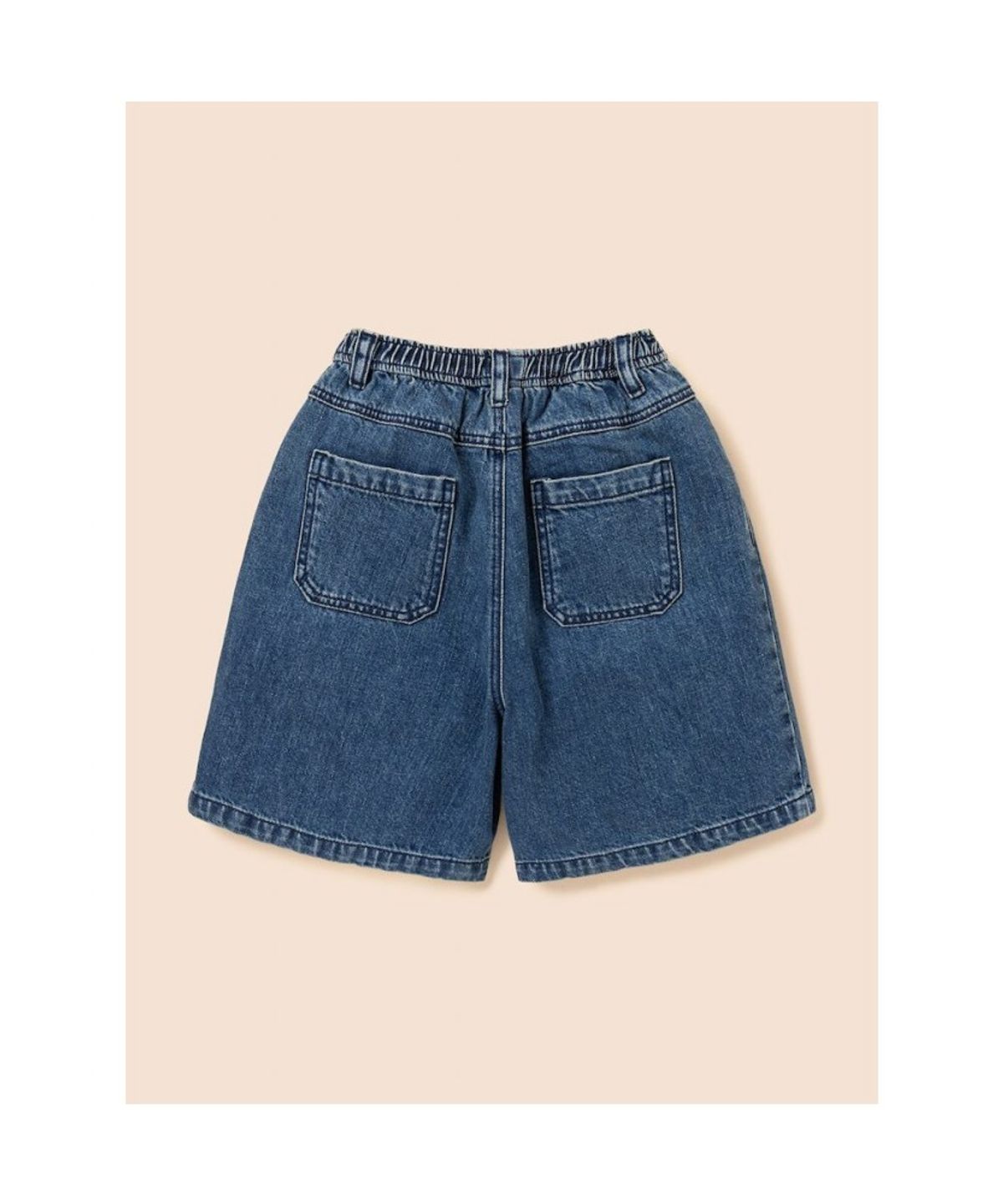 빈폴 키즈(BEANPOLE KIDS) 데님 반바지  네이비 (BI6725U91R)