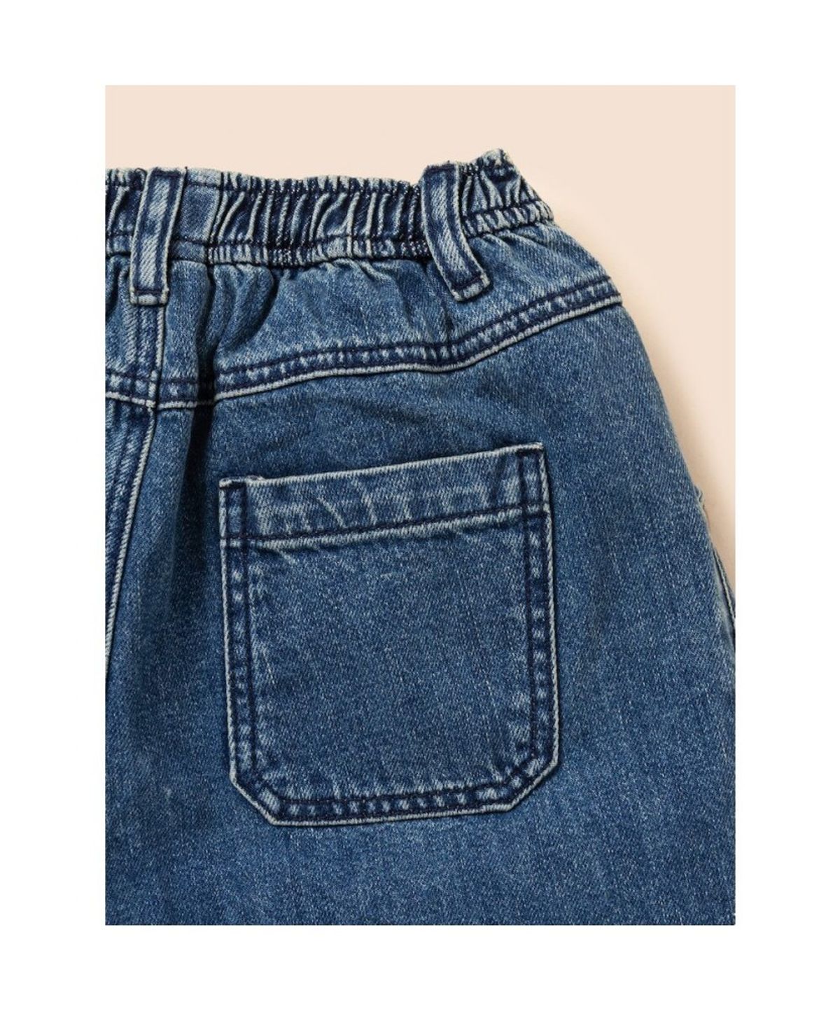 빈폴 키즈(BEANPOLE KIDS) 데님 반바지  네이비 (BI6725U91R)