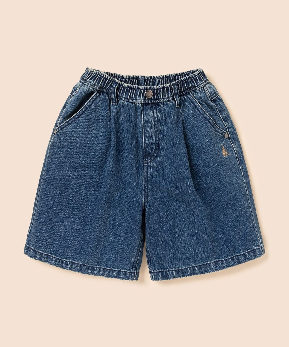 빈폴 키즈(BEANPOLE KIDS) 데님 반바지  네이비 (BI6725U91R)