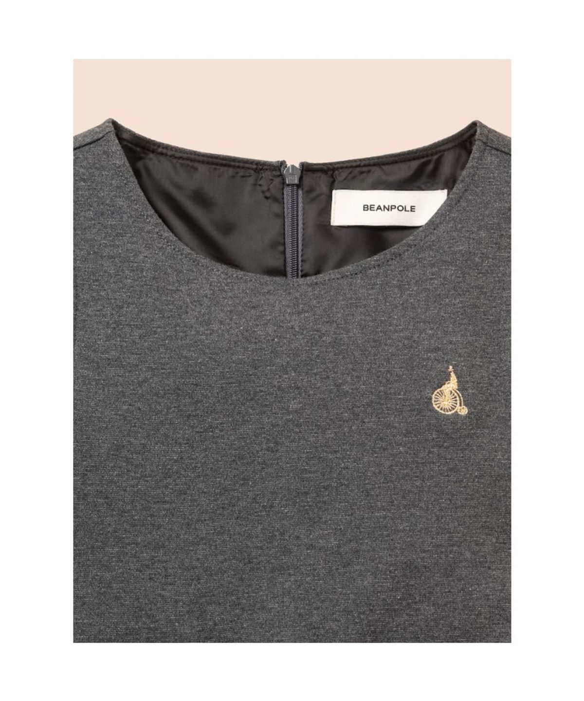 빈폴 키즈(BEANPOLE KIDS) 클래식 베스트형 저지 원피스  애쉬 (BI6771G024)