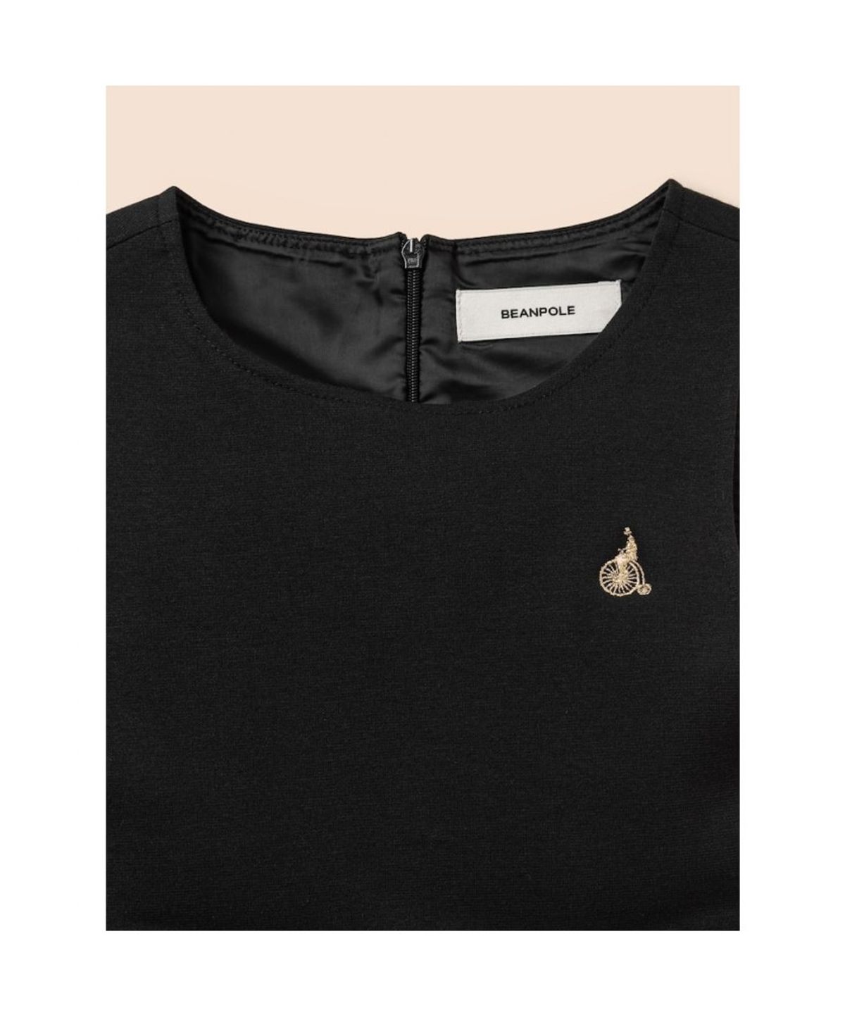 빈폴 키즈(BEANPOLE KIDS) 클래식 베스트형 저지 원피스  블랙 (BI6771G025)