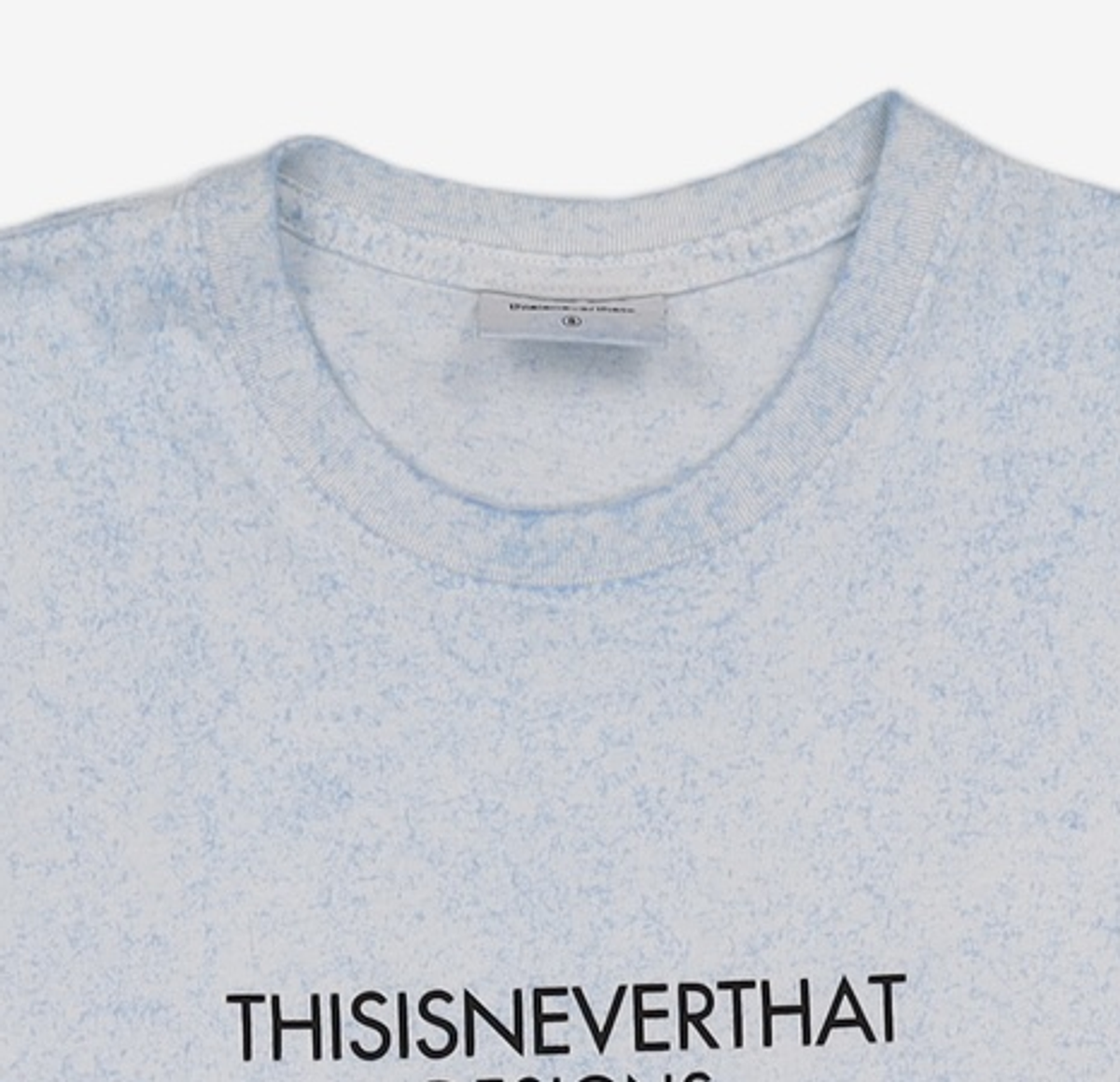 디스이즈네버댓(THISISNEVERTHAT) Sprayed FR-Logo Tee White S