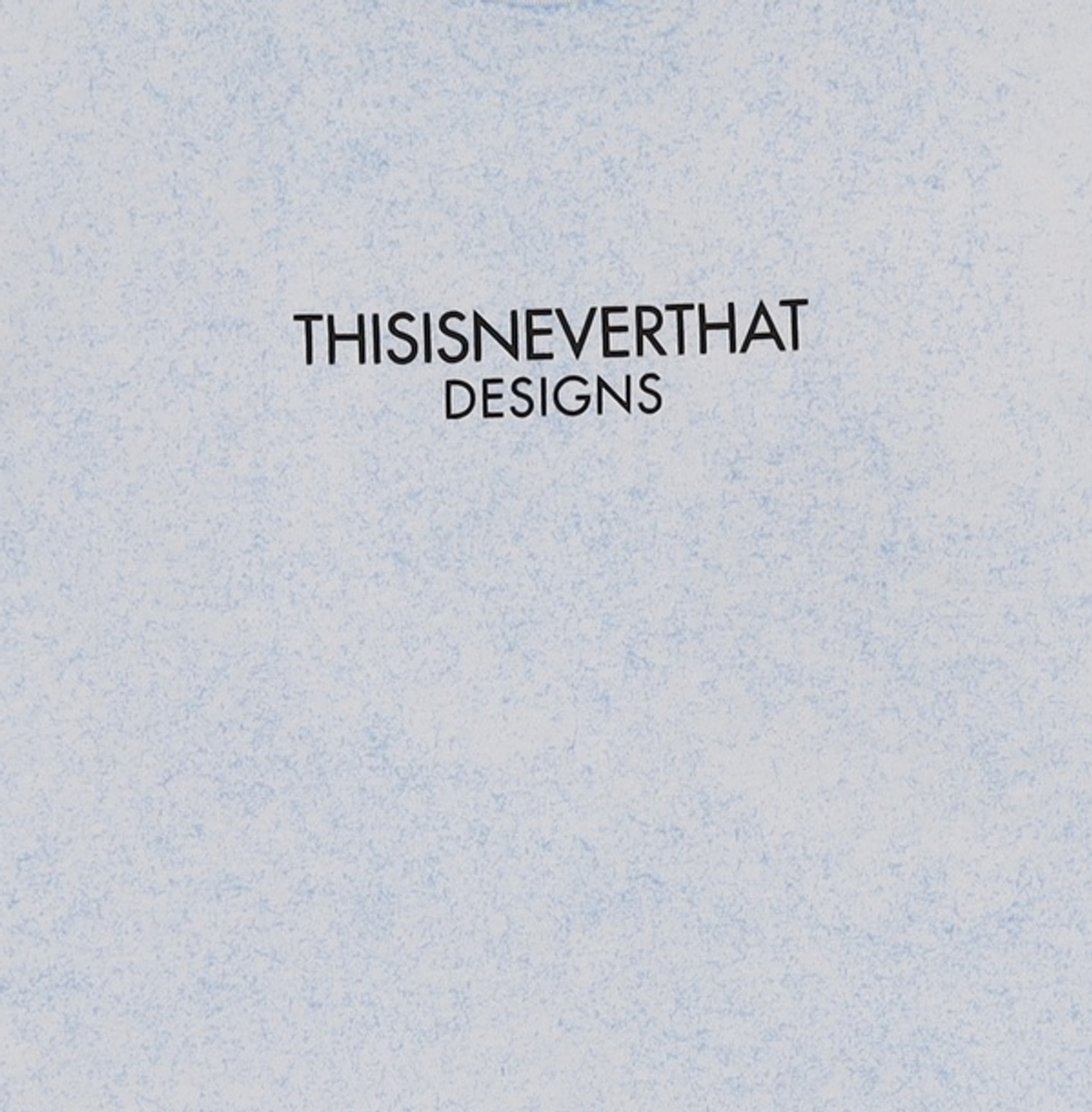 디스이즈네버댓(THISISNEVERTHAT) Sprayed FR-Logo Tee White S