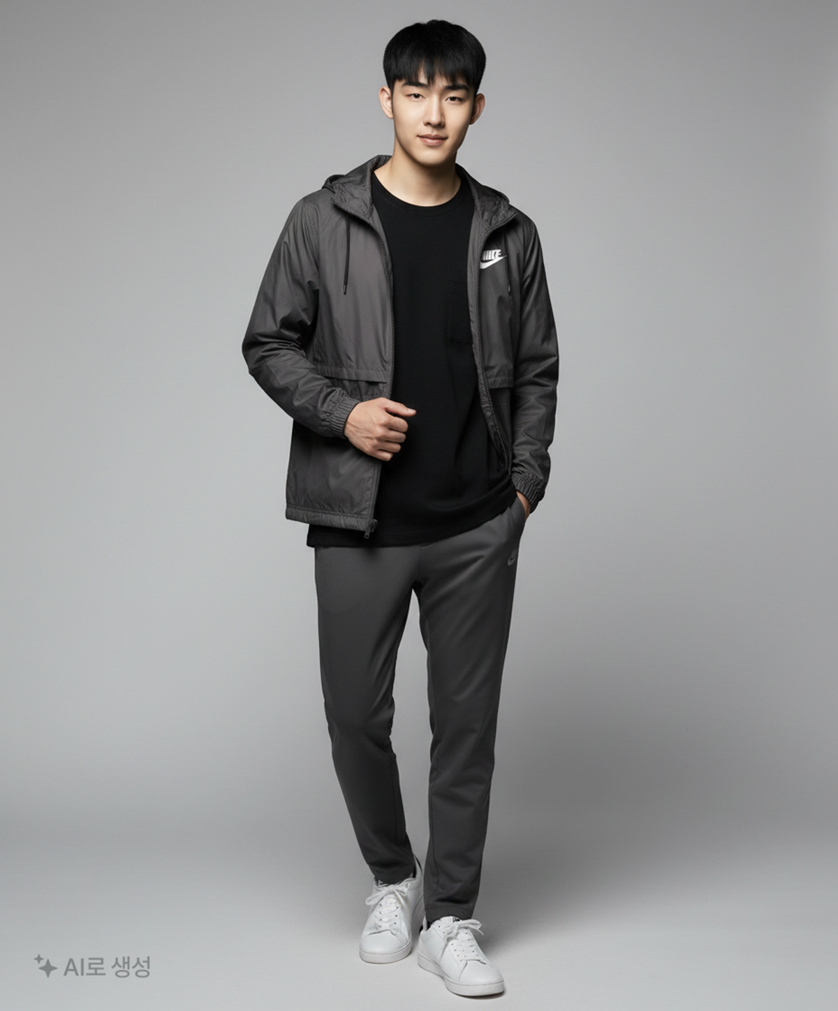 나이키(NIKE) 나일론/코치 재킷 M