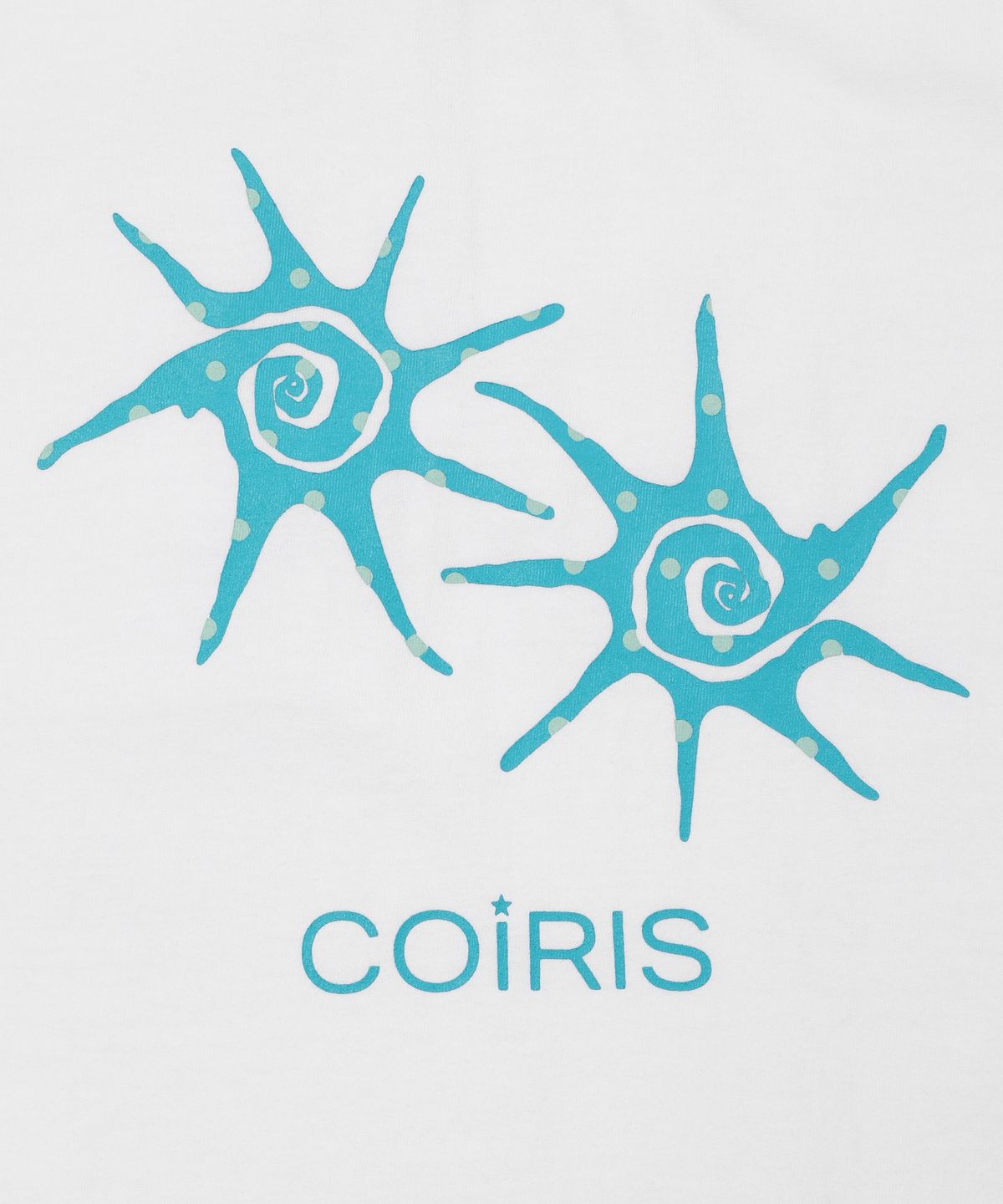 코이리스(COIRIS) 두아 도트 컬러 로고 반팔 티 (3컬러)