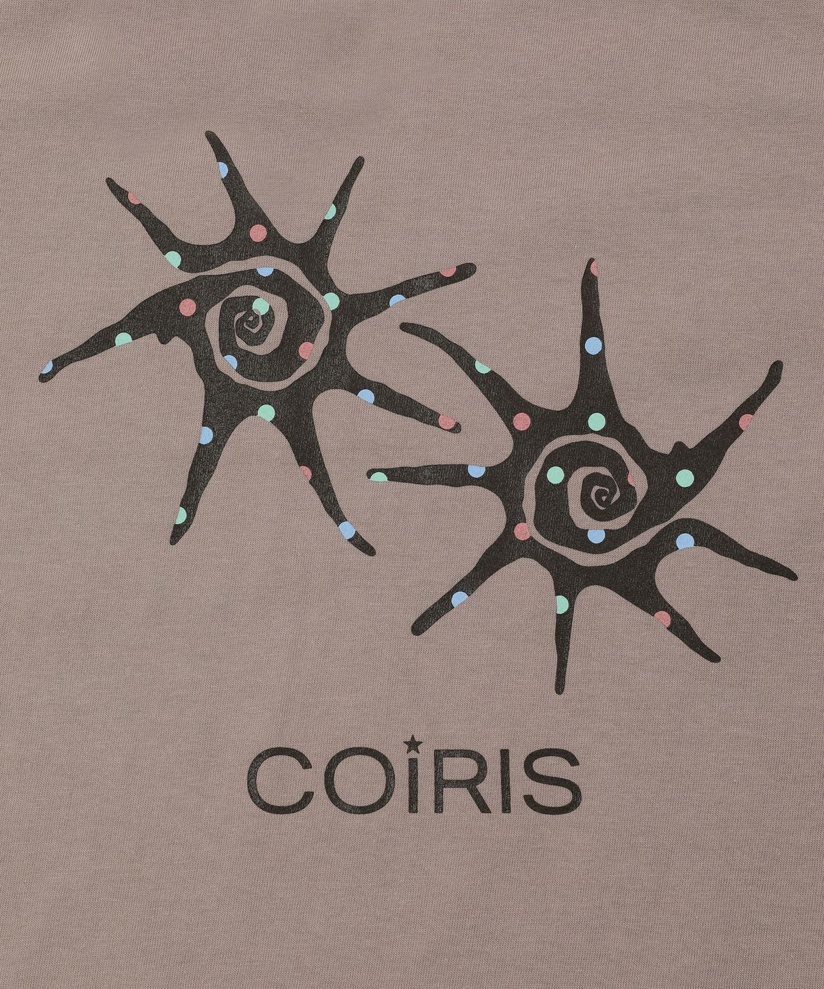 코이리스(COIRIS) 두아 도트 컬러 로고 반팔 티 (3컬러)