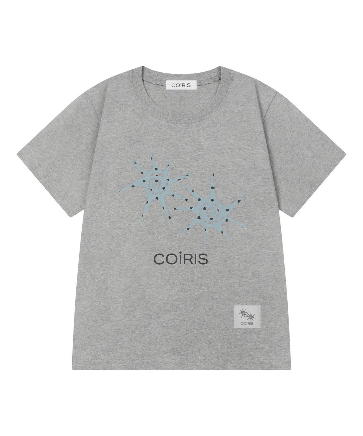 코이리스(COIRIS) 두아 도트 컬러 로고 반팔 티 (3컬러)