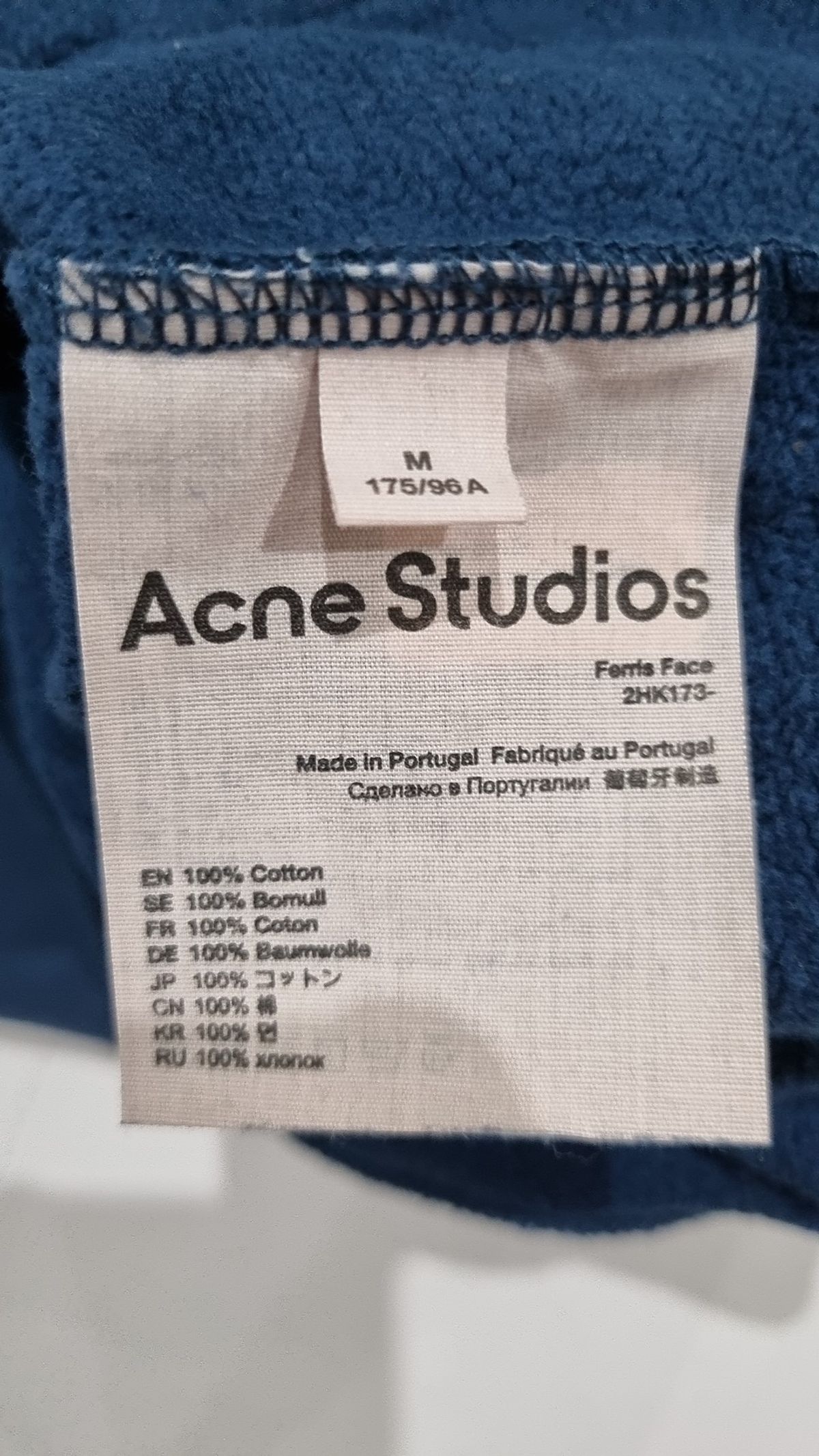 아크네 스튜디오(ACNE STUDIOS) 20SS 페이스뷰 후드티 3컬러 2HK173 M
