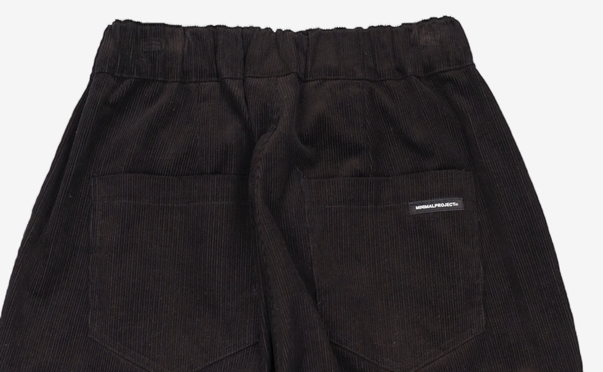 미니멀프로젝트(MINIMALPROJECT) 퍼티그 벌룬 코듀로이 팬츠 MPT110 [BLACK] M