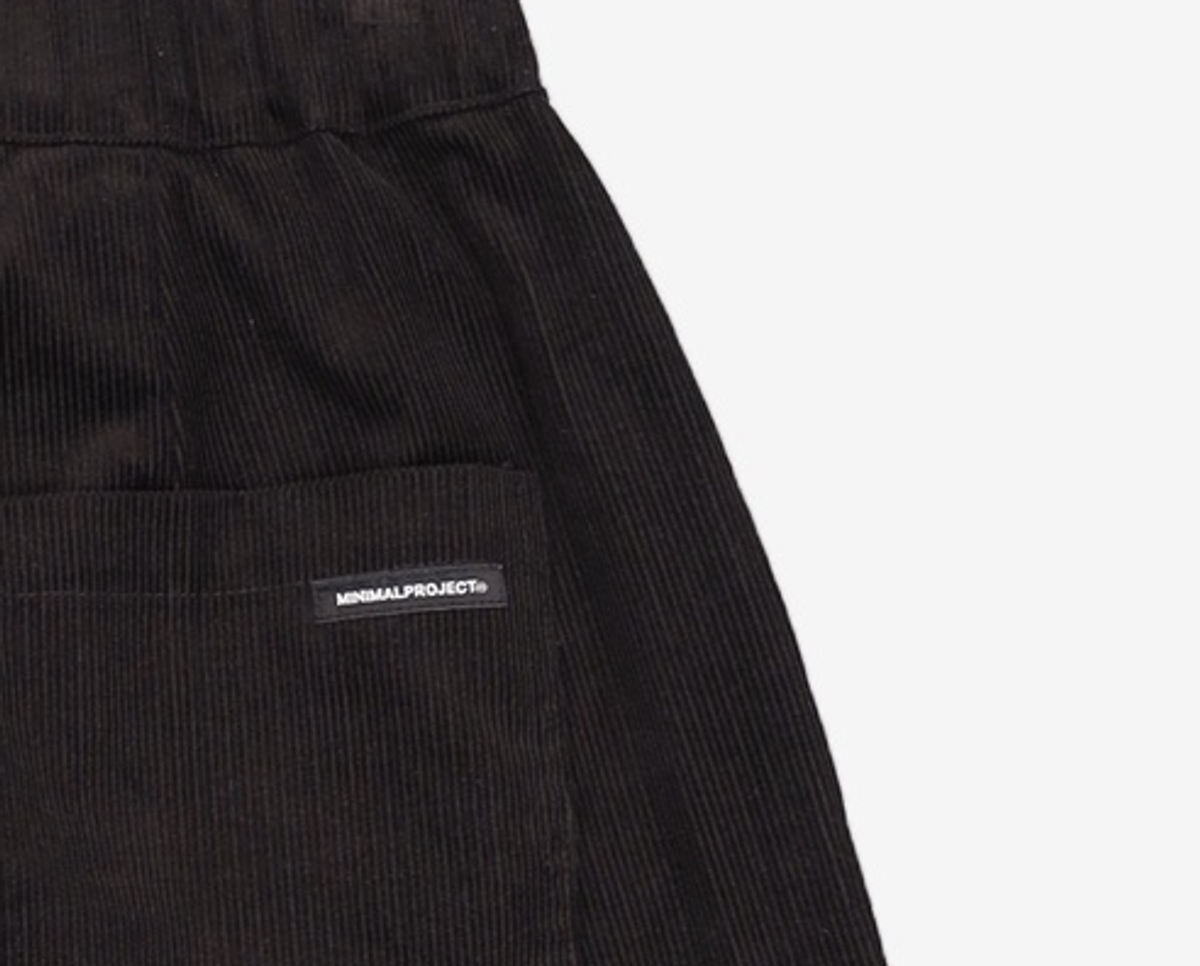 미니멀프로젝트(MINIMALPROJECT) 퍼티그 벌룬 코듀로이 팬츠 MPT110 [BLACK] M