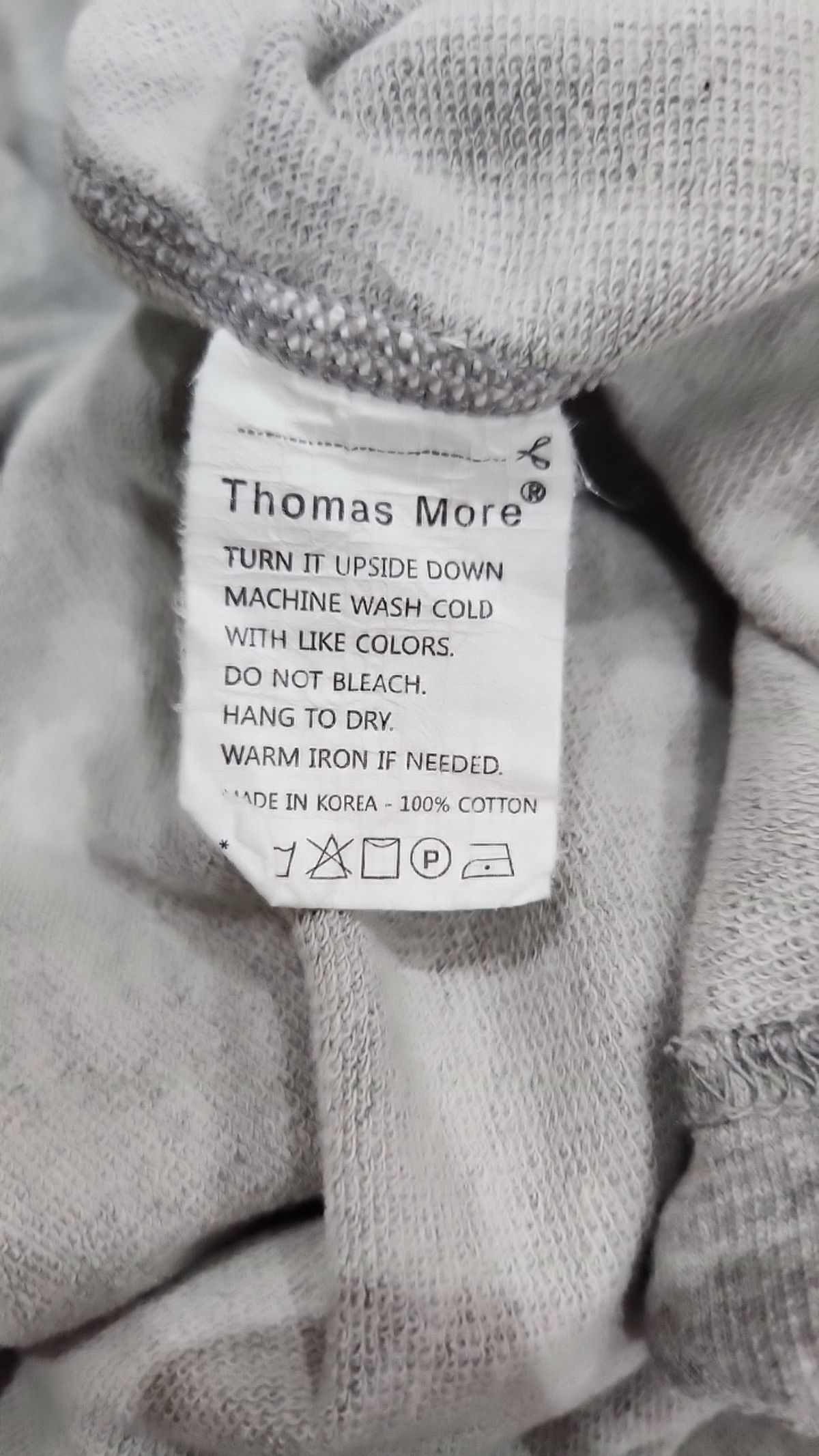 토마스모어(THOMASMORE) 후드 티셔츠 XS