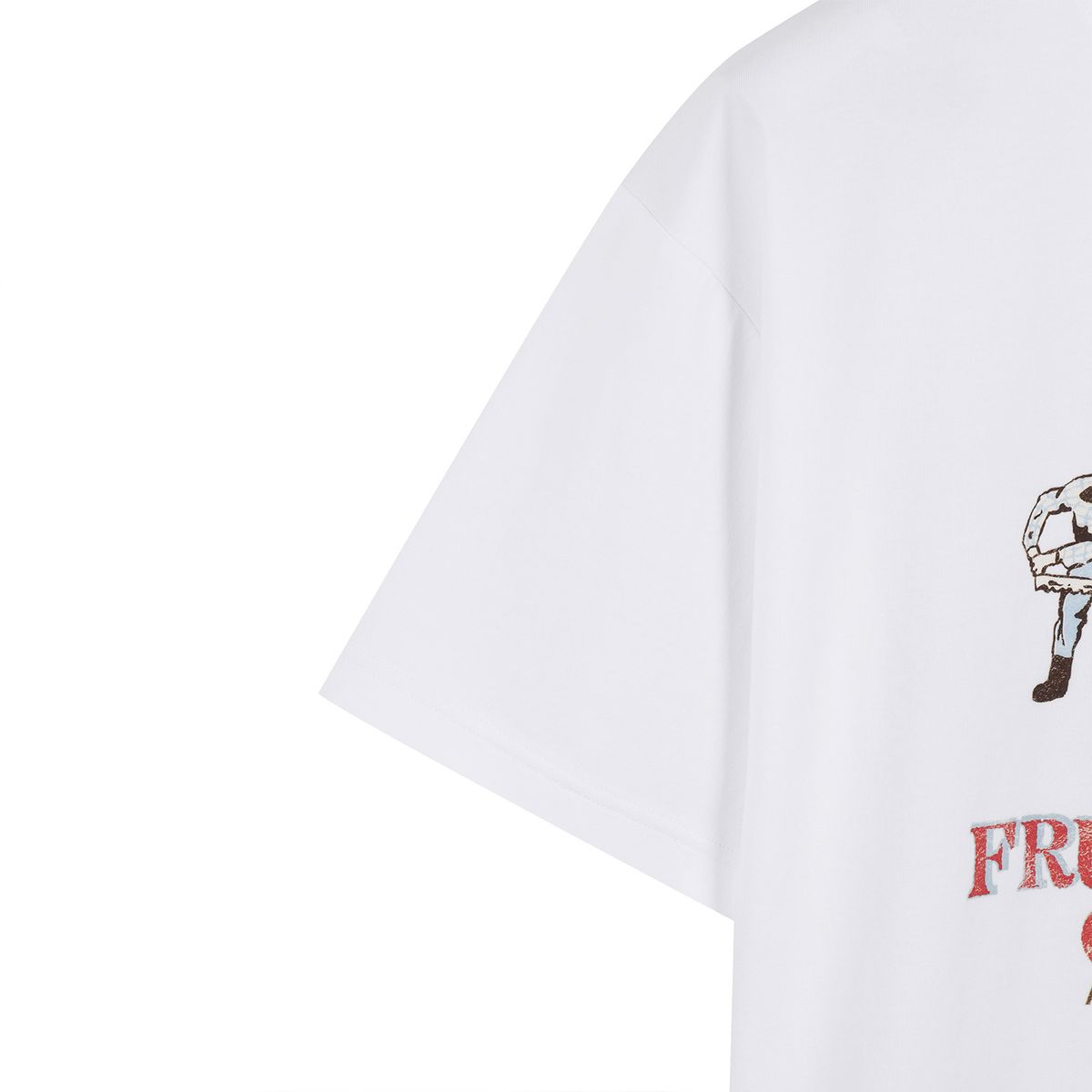 프룻오브더룸(FRUIT OF THE LOOM) 오리지널 피그먼트 애플 반팔티셔츠(WHITE)