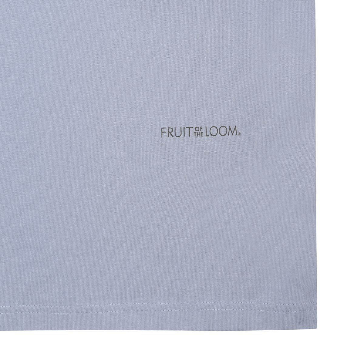 프룻오브더룸(FRUIT OF THE LOOM) 트로피칼 래귤러 반팔티셔츠(BLUE LIGHT)