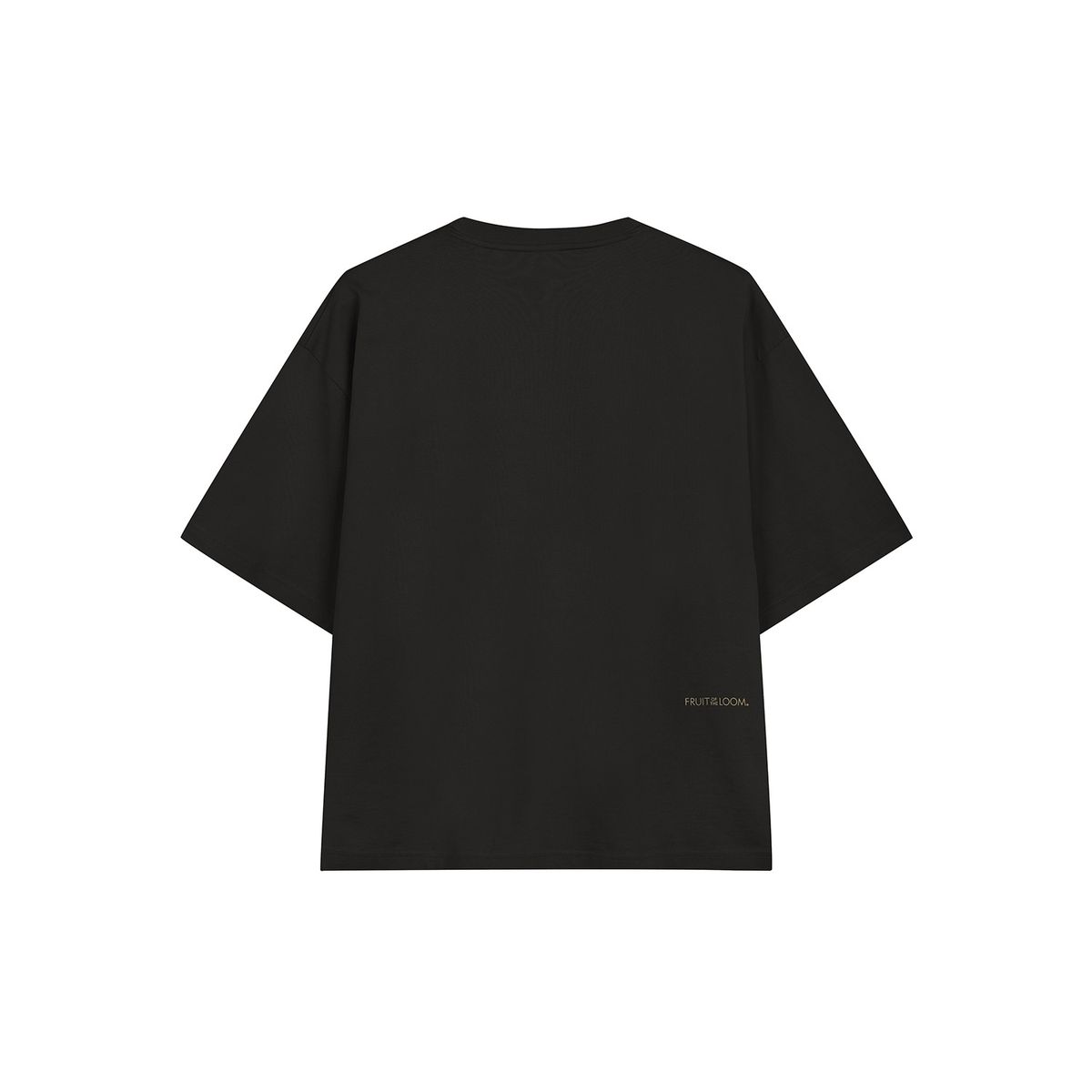 프룻오브더룸(FRUIT OF THE LOOM) 트로피칼 래귤러 반팔티셔츠(BLACK)