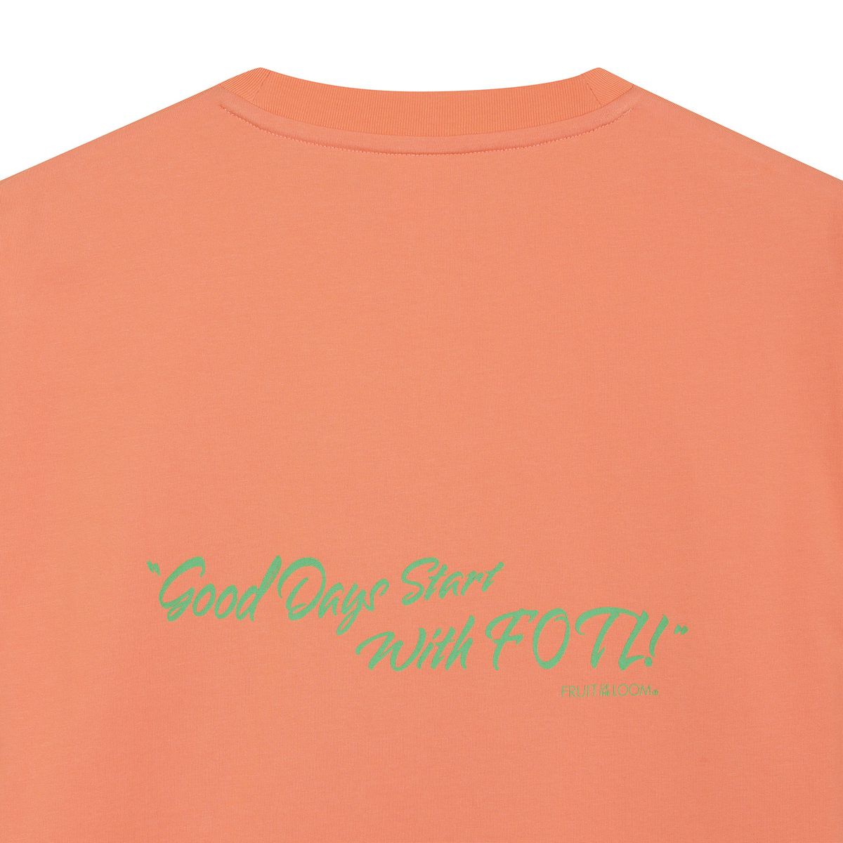 프룻오브더룸(FRUIT OF THE LOOM) 프룻 1851 레몬 반팔티셔츠(ORANGE)