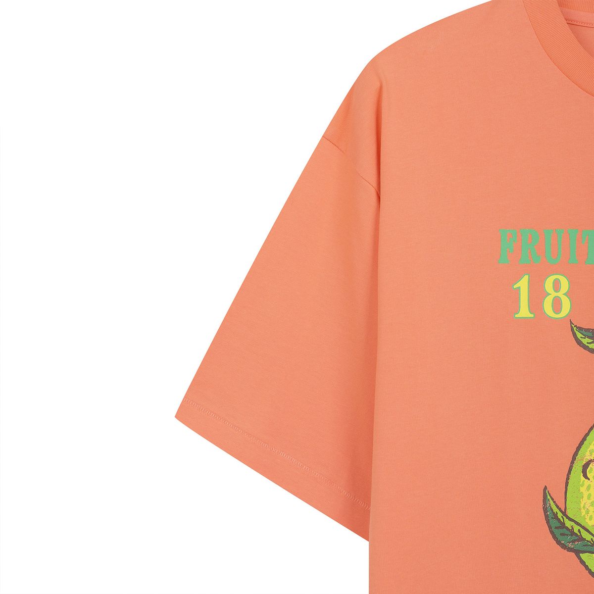 프룻오브더룸(FRUIT OF THE LOOM) 프룻 1851 레몬 반팔티셔츠(ORANGE)
