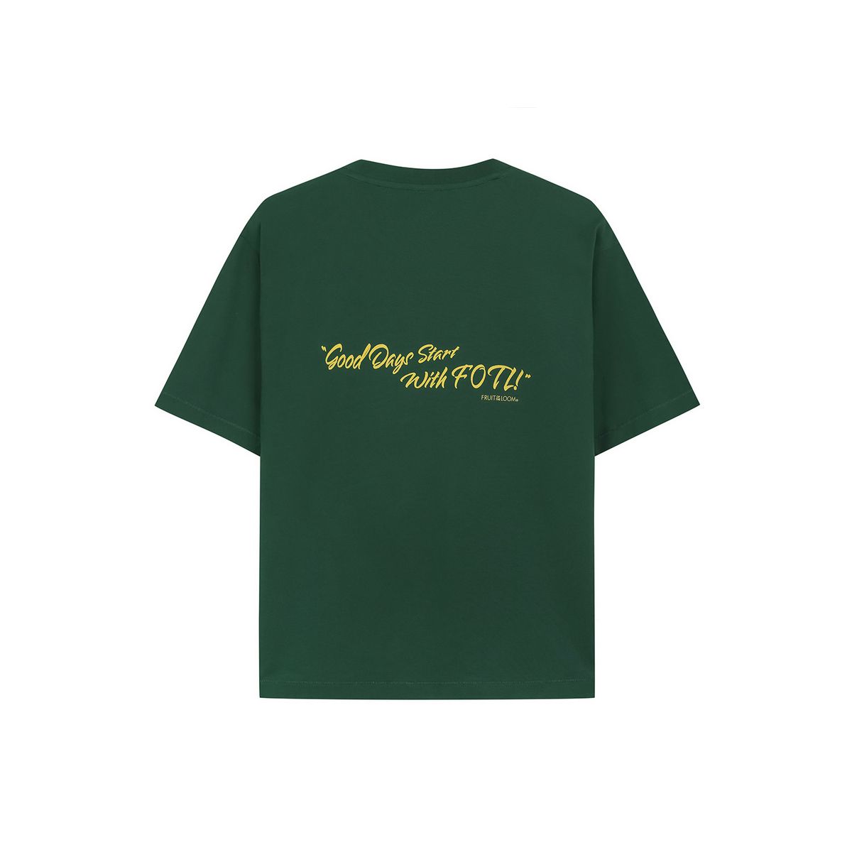 프룻오브더룸(FRUIT OF THE LOOM) 프룻 1851 레몬 반팔티셔츠(GREEN)