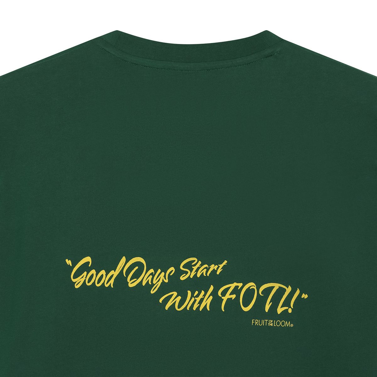 프룻오브더룸(FRUIT OF THE LOOM) 프룻 1851 레몬 반팔티셔츠(GREEN)