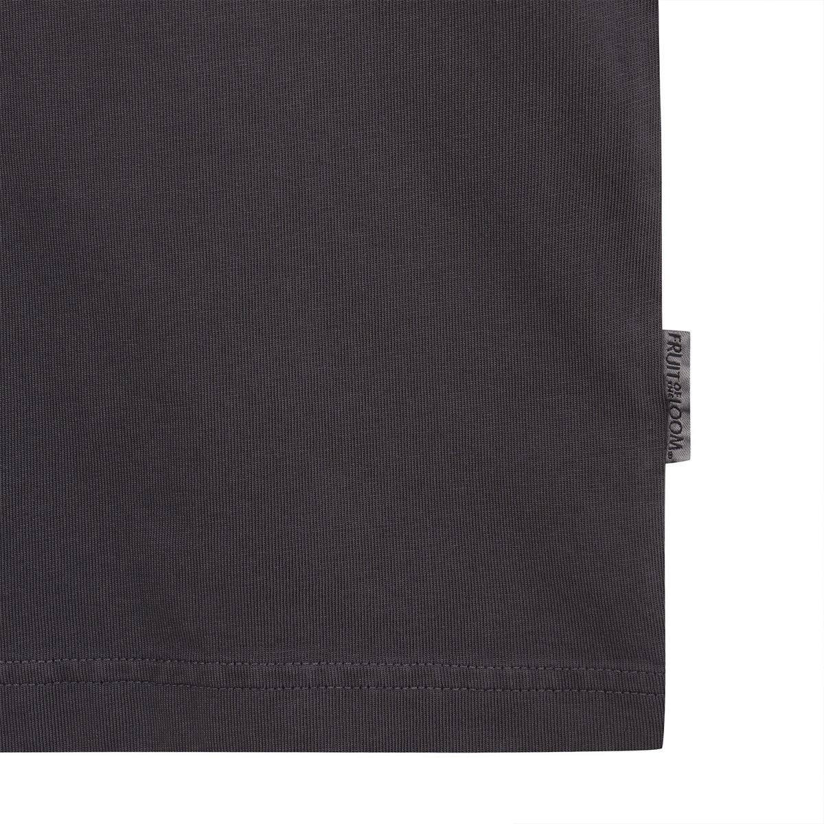 프룻오브더룸(FRUIT OF THE LOOM) 피그먼트 프루티 피크닉 반팔티셔츠(CHARCOAL GREY)