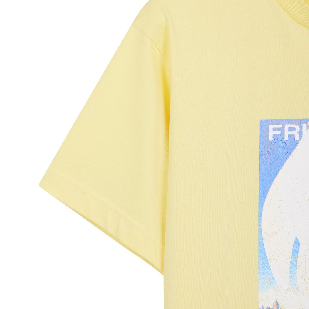 프룻오브더룸(FRUIT OF THE LOOM) 세일링 빈티지 반팔티셔츠(YELLOW)