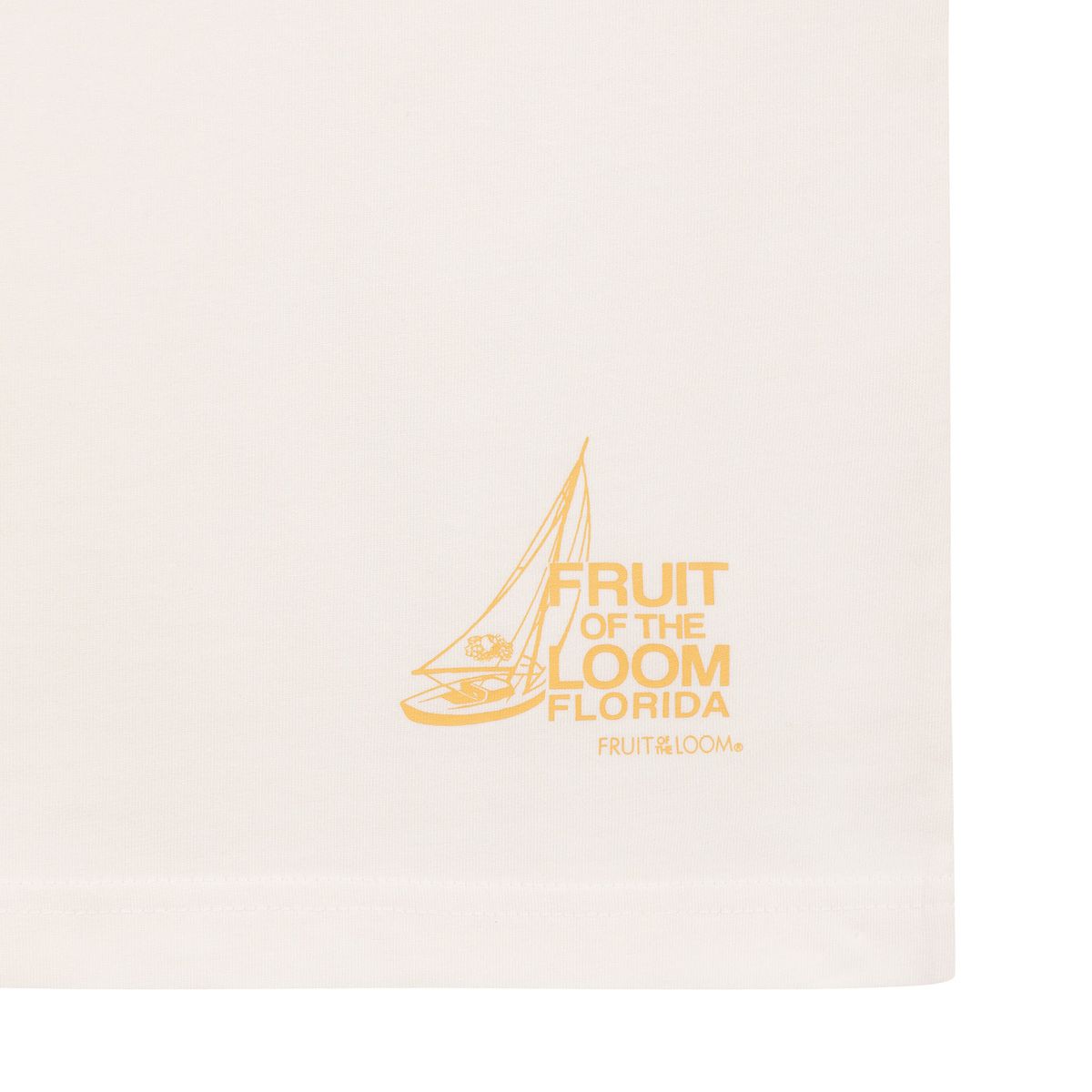 프룻오브더룸(FRUIT OF THE LOOM) 플로리다 썸머 반팔티셔츠(YELLOW LIGHT)
