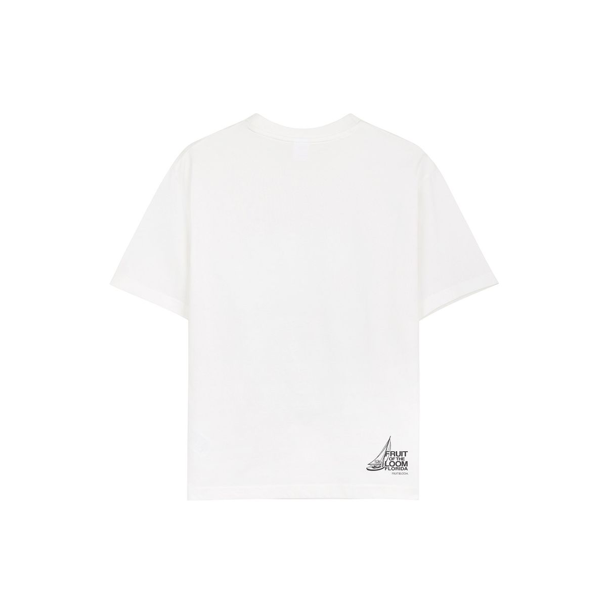 프룻오브더룸(FRUIT OF THE LOOM) 플로리다 썸머 반팔티셔츠(WHITE)