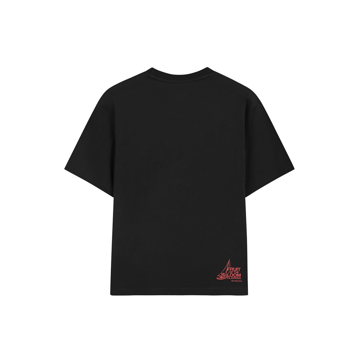 프룻오브더룸(FRUIT OF THE LOOM) 플로리다 썸머 반팔티셔츠(BLACK)