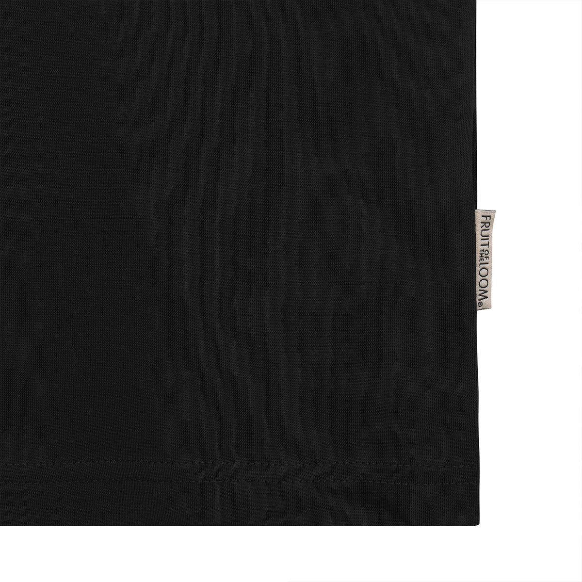 프룻오브더룸(FRUIT OF THE LOOM) 플로리다 썸머 반팔티셔츠(BLACK)