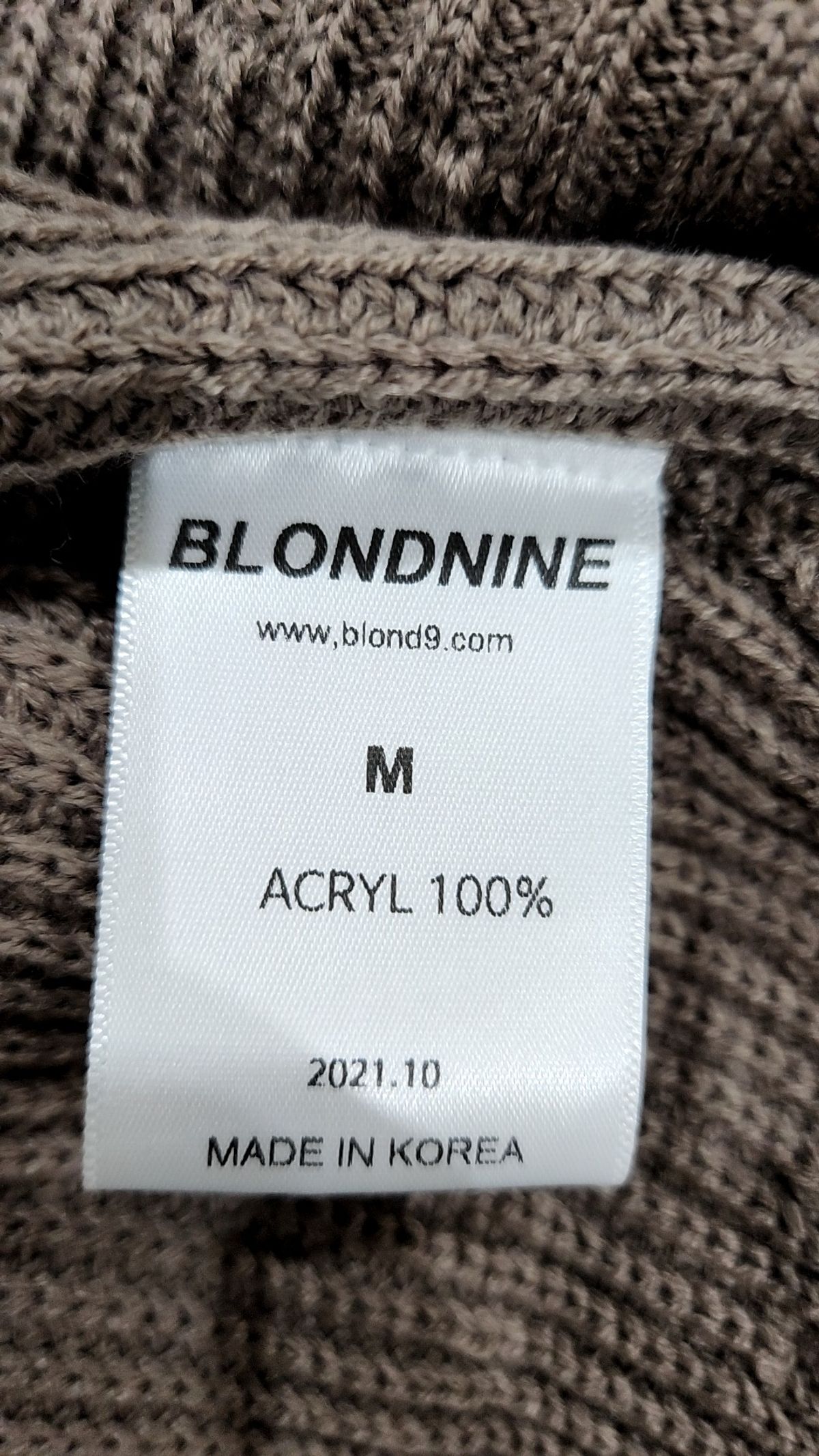 블론드나인(BLOND9) 니트/스웨터 M