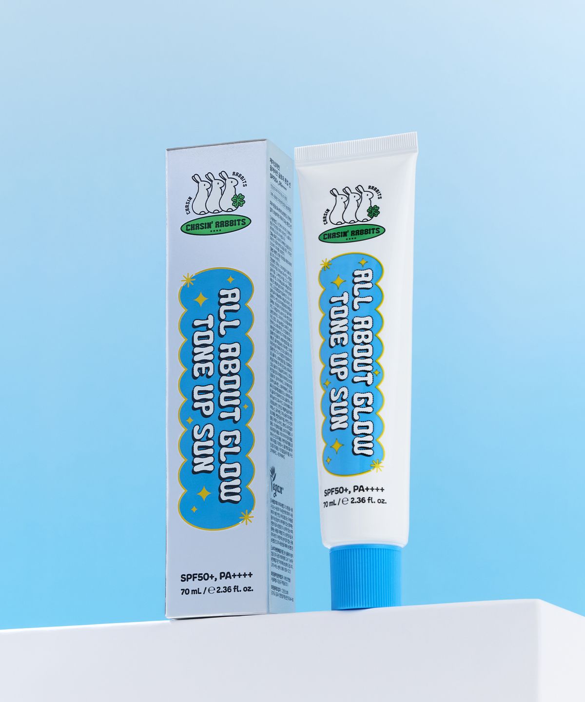 체이싱래빗(CHASIN RABBITS) 올어바웃 글로우 톤업 선 70ml