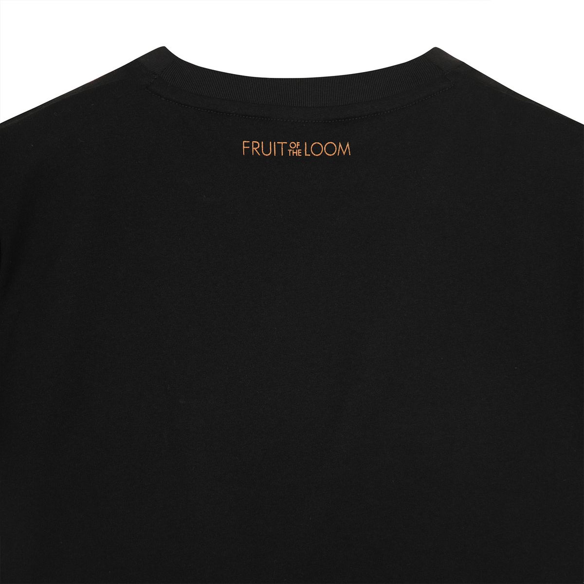 프룻오브더룸(FRUIT OF THE LOOM) 트로피칼 크롭 반팔티셔츠(BLACK)
