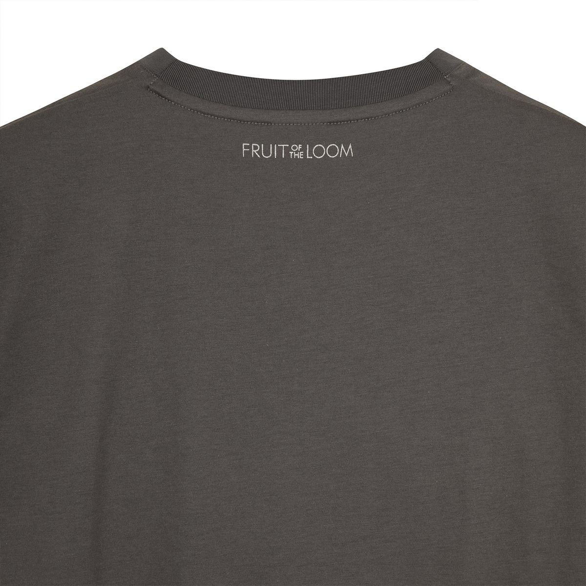 프룻오브더룸(FRUIT OF THE LOOM) 트로피칼 크롭 반팔티셔츠(CHARCOAL GREY)