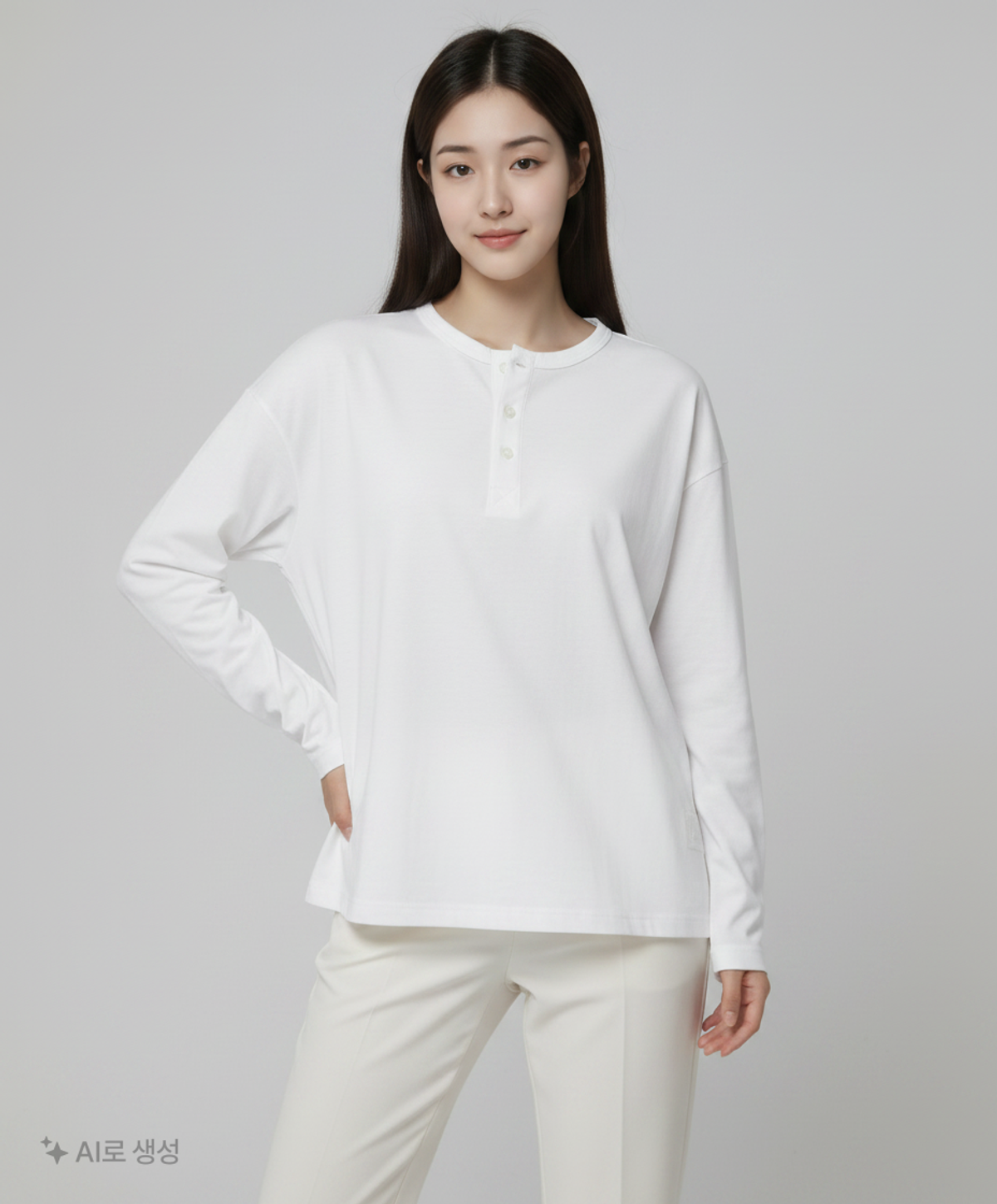 유니클로(UNIQLO) 긴소매 티셔츠 L