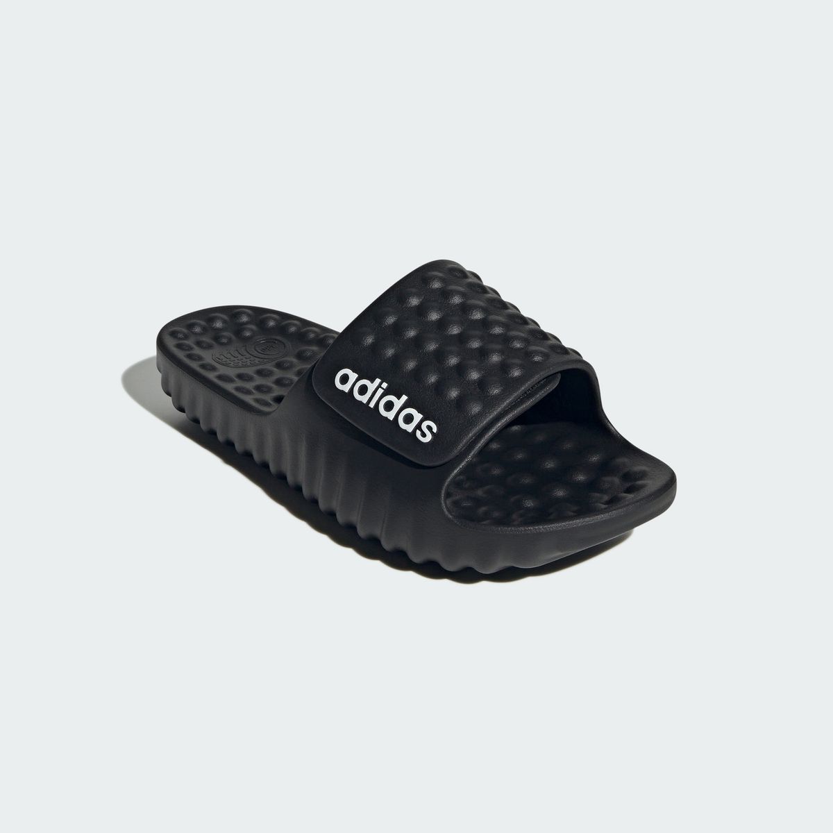 아디다스(ADIDAS) 아디사지 360REC 슬라이드 - 블랙:화이트 / JS3570