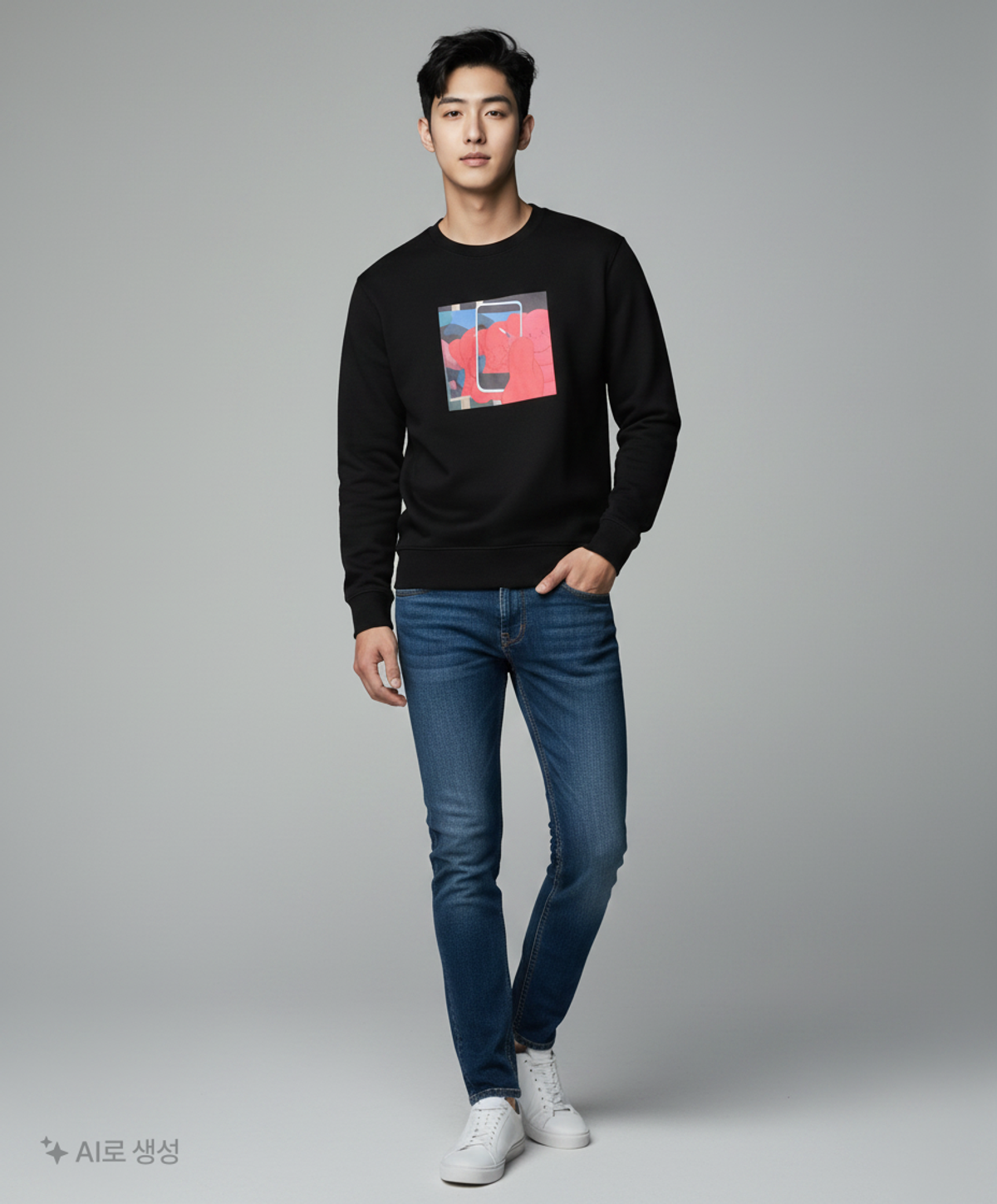 유니클로(UNIQLO) 맨투맨/스웨트셔츠 M