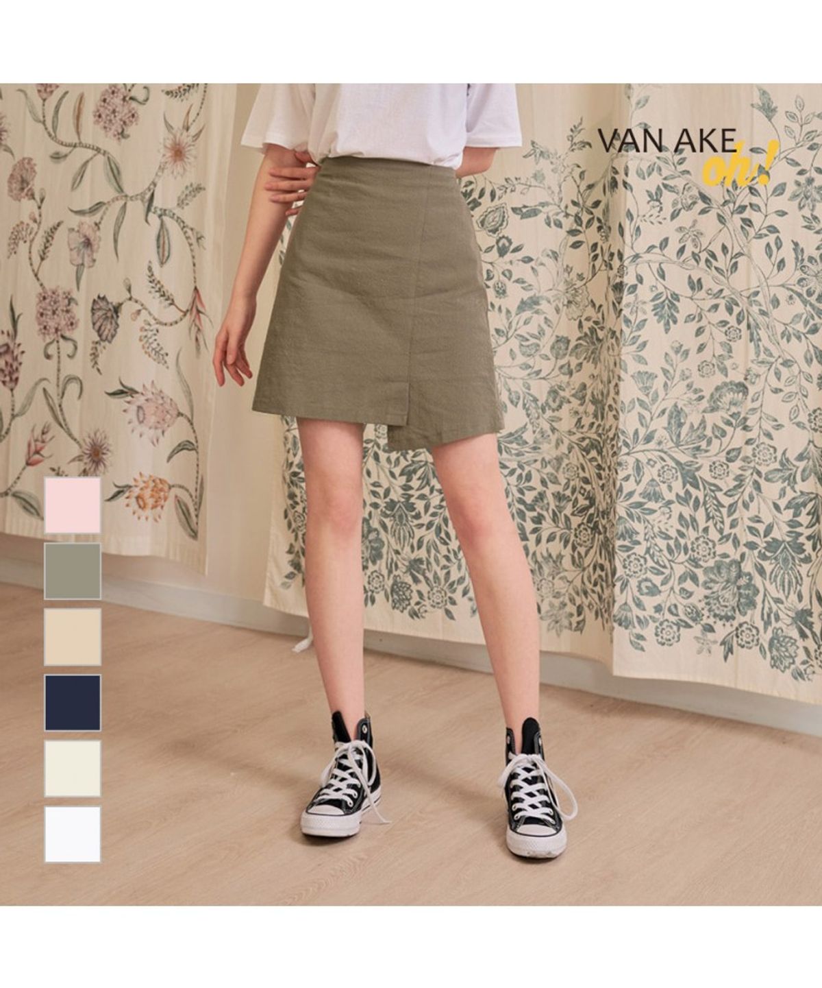 반에이크(VANAKE) 아일르 스커트_OB05SKME01Z