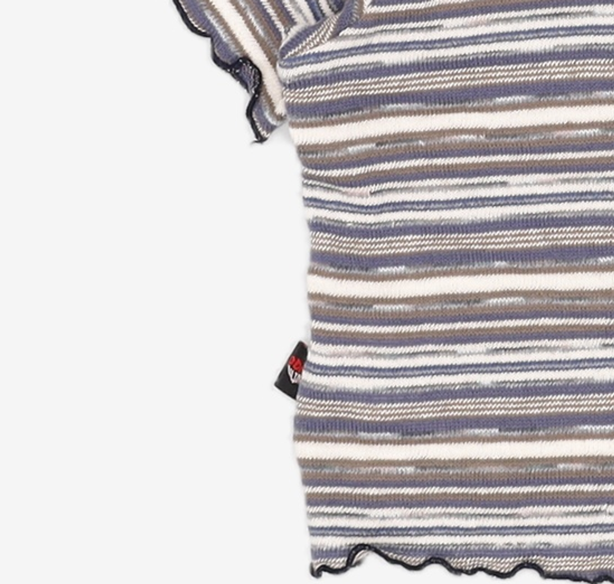 오디너리 홀리데이(ORDINARY HOLIDAY) 멀티배색가디건 STRIPE CROP CARDIGAN FREE
