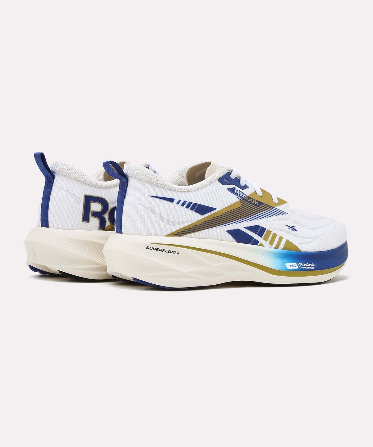 리복(REEBOK) 플로트 프리미어 - 화이트:골드:블루 / 100264322