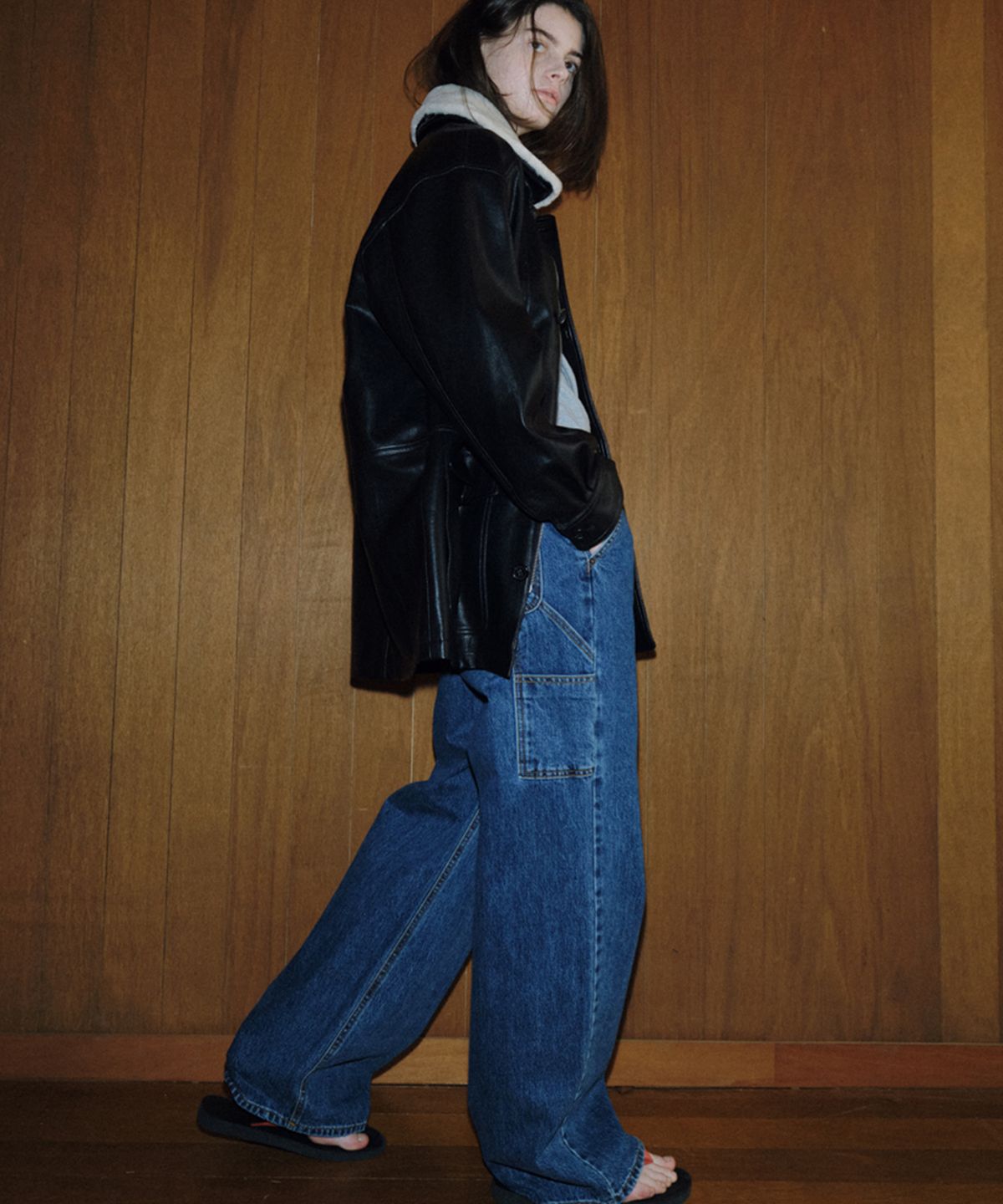 108파운드(108POUND) Work Carpenter Jean_Blue