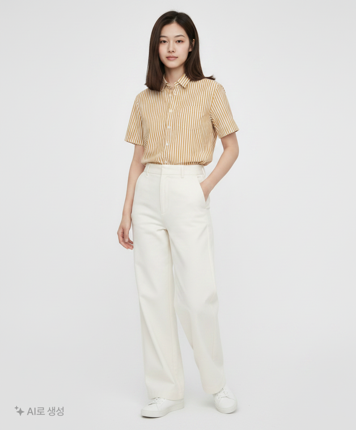 유니클로(UNIQLO) 캐주얼 셔츠 L