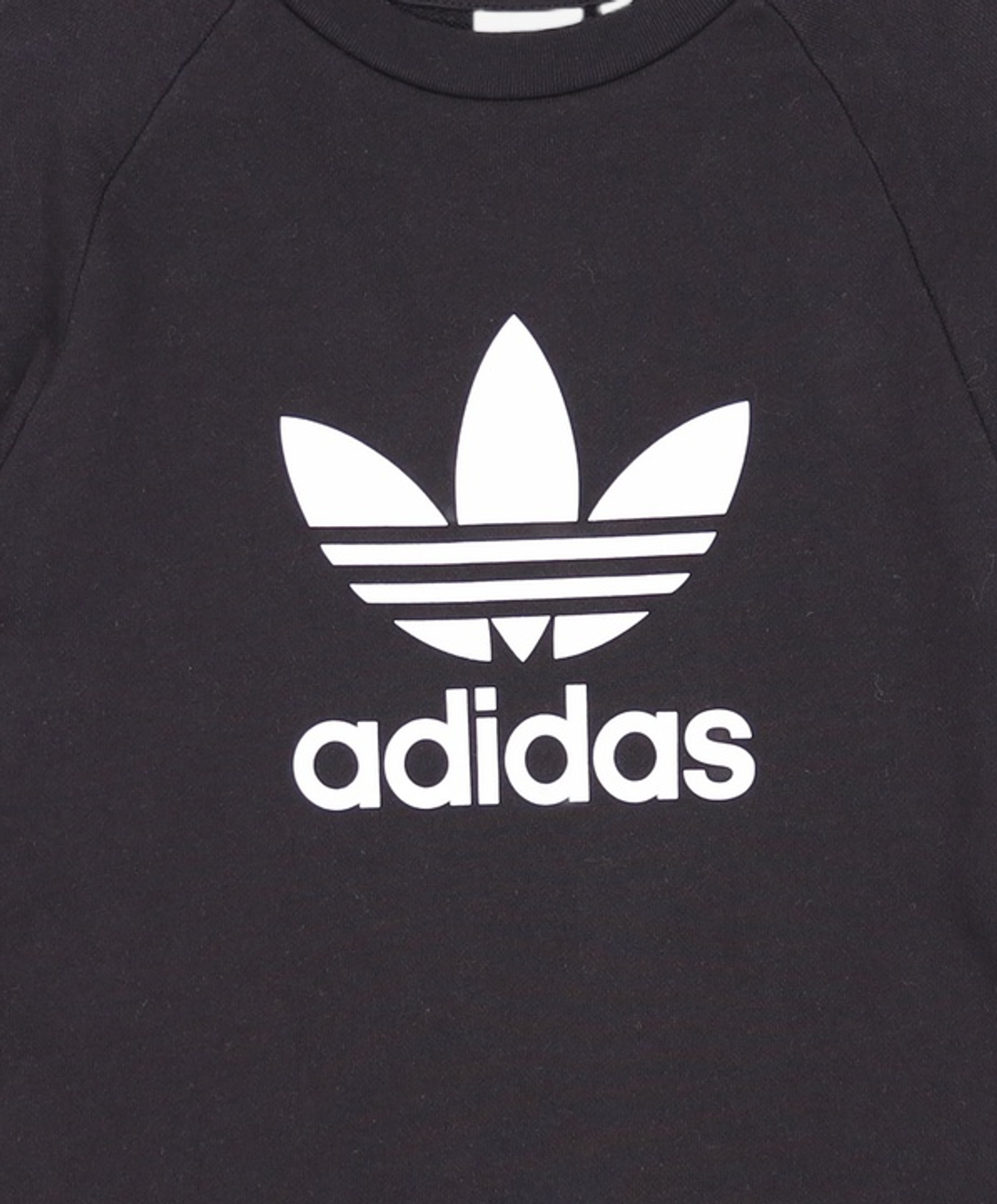 아디다스(ADIDAS) 트레포일 크루 - 블랙 / CW1235 M